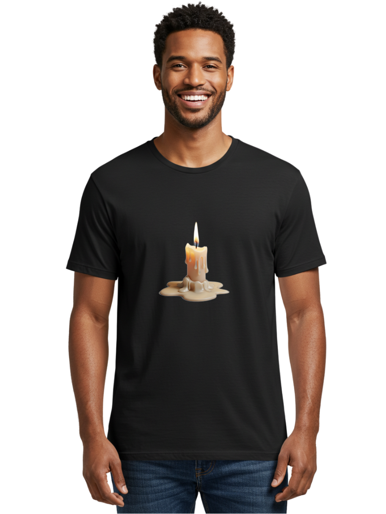 Melted-Candle Men'S Graphic Tee, 100% Cotton, Comfortable Casual Summer Wear, Machine Washable, Vintage Camera, Old Camera, Antique Camera, Black Camera, Classic Photography, Photography Equipment, Nostalgic Device, Film Camera, Camera Art Bai125