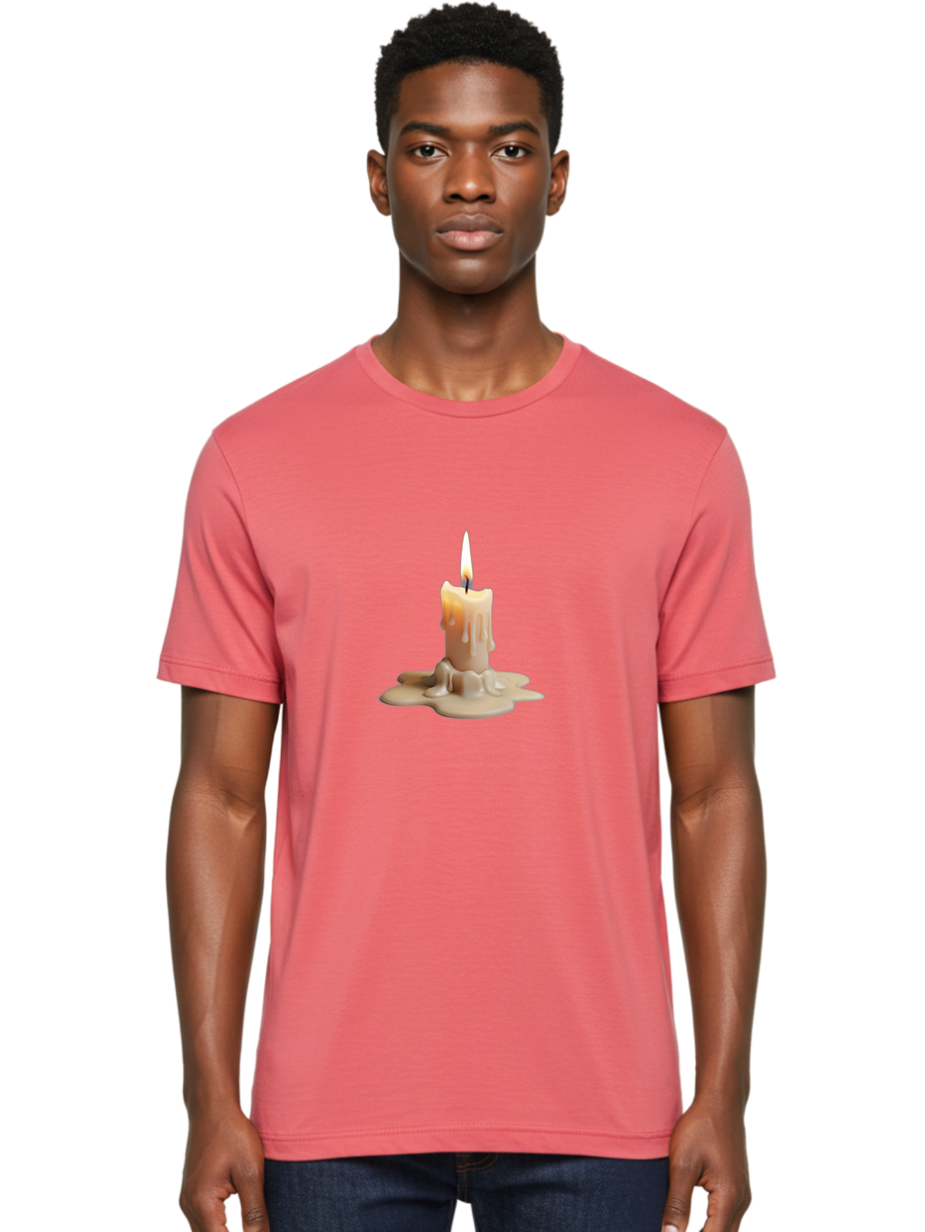 Melted-Candle Men'S Graphic Tee, 100% Cotton, Comfortable Casual Summer Wear, Machine Washable, Vintage Camera, Old Camera, Antique Camera, Black Camera, Classic Photography, Photography Equipment, Nostalgic Device, Film Camera, Camera Art Bai125