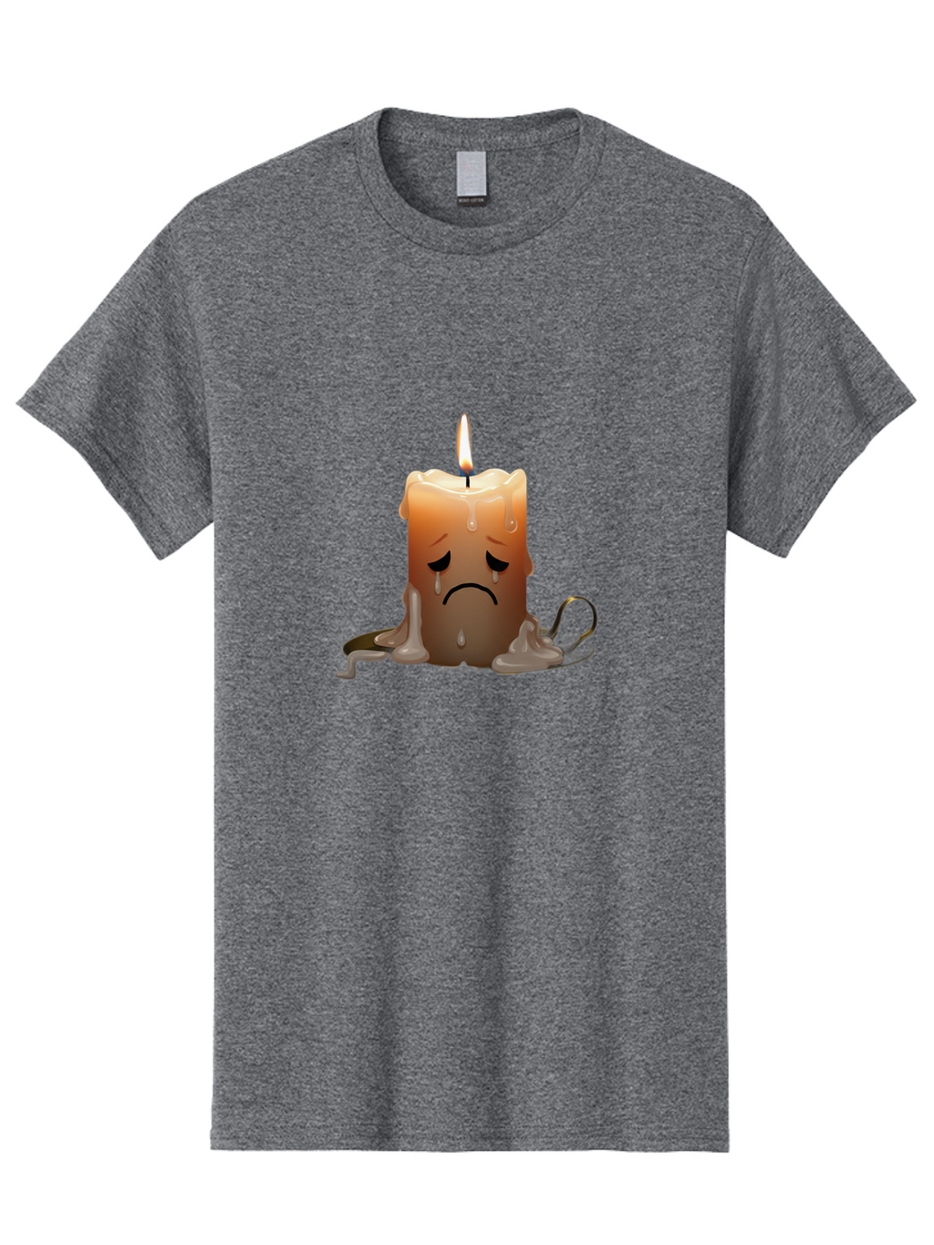 Melting-Candle-Emoji Men'S Graphic Tee, 100% Cotton, Comfortable Casual Summer Wear, Machine Washable, Vintage Camera, Old Camera, Antique Camera, Black Camera, Classic Photography, Photography Equipment, Nostalgic Device, Film Camera, Bai127