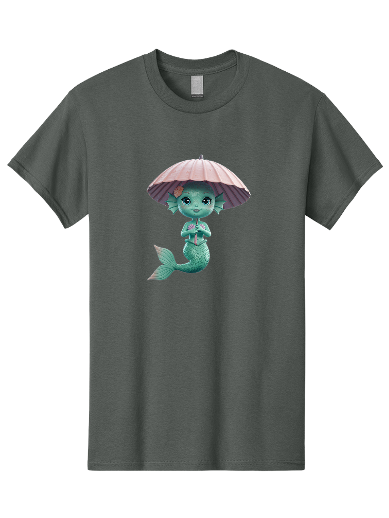 Mermaid-With-Parasol Men'S Graphic Tee, 100% Cotton, Comfortable Casual Summer Wear, Machine Washable, Vintage Camera, Old Camera, Antique Camera, Black Camera, Classic Photography, Photography Equipment, Nostalgic Device, Film Camera, Bai130