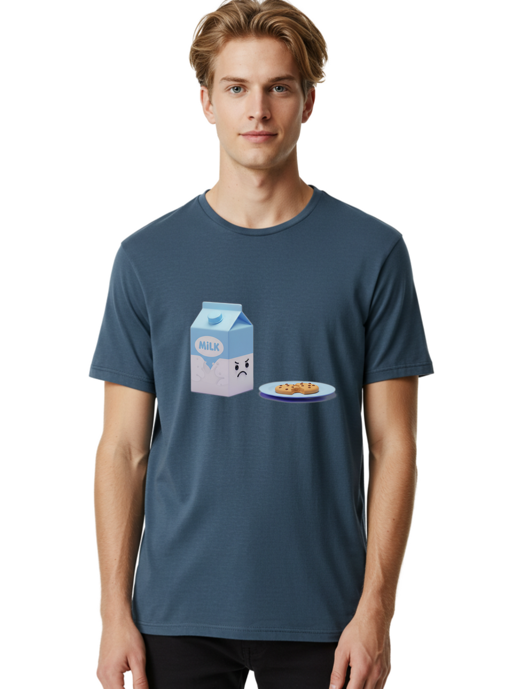 Milk-1 Men'S Graphic Tee, 100% Cotton, Comfortable Casual Summer Wear, Machine Washable, Vintage Camera, Old Camera, Antique Camera, Black Camera, Classic Photography, Photography Equipment, Nostalgic Device, Film Camera, Camera Art Bai132