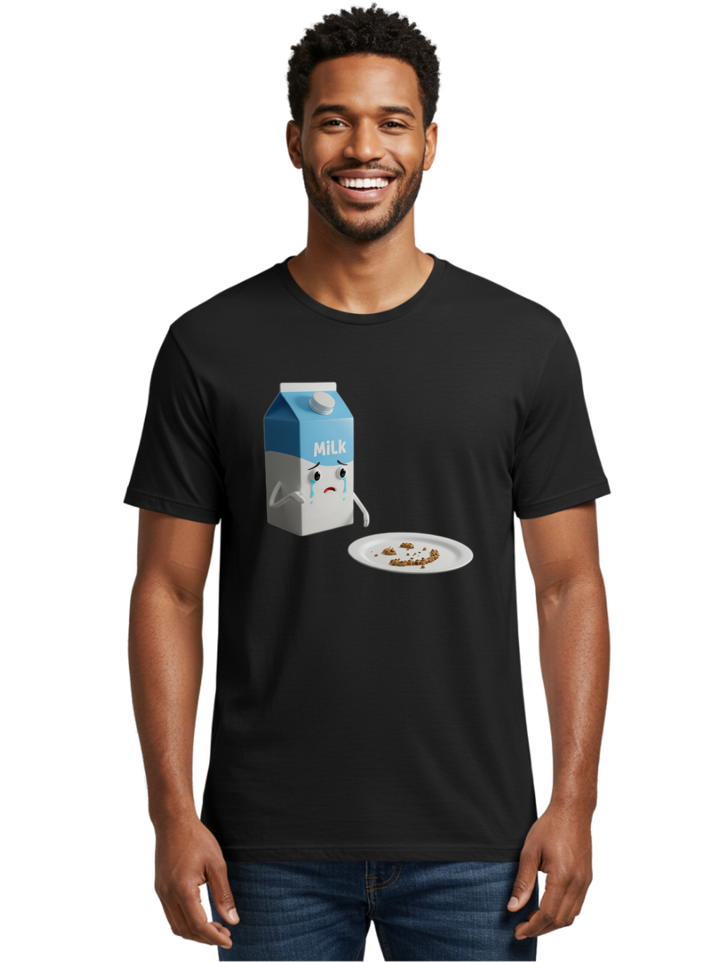 Milk-12 Men'S Graphic Tee, 100% Cotton, Comfortable Casual Summer Wear, Machine Washable, Vintage Camera, Old Camera, Antique Camera, Black Camera, Classic Photography, Photography Equipment, Nostalgic Device, Film Camera, Camera Art Bai135