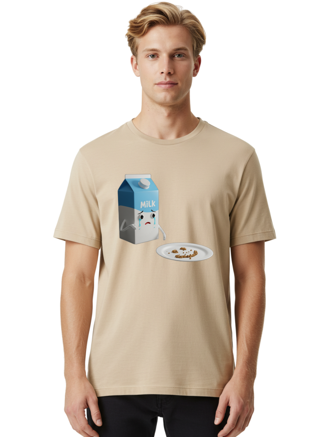 Milk-12 Men'S Graphic Tee, 100% Cotton, Comfortable Casual Summer Wear, Machine Washable, Vintage Camera, Old Camera, Antique Camera, Black Camera, Classic Photography, Photography Equipment, Nostalgic Device, Film Camera, Camera Art Bai135