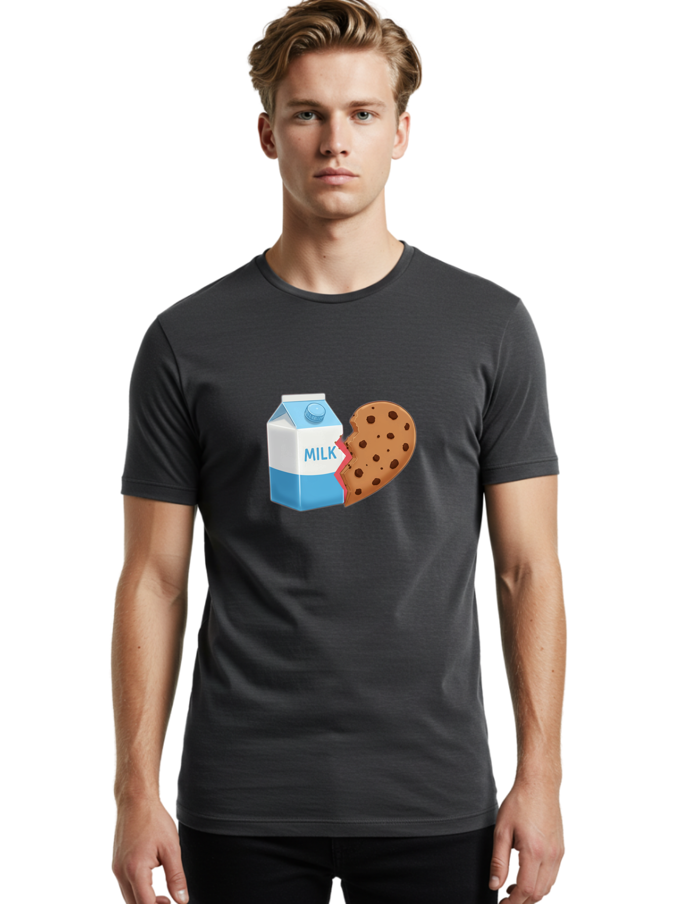 Milk-2 Men'S Graphic Tee, 100% Cotton, Comfortable Casual Summer Wear, Machine Washable, Vintage Camera, Old Camera, Antique Camera, Black Camera, Classic Photography, Photography Equipment, Nostalgic Device, Film Camera, Camera Art Bai136