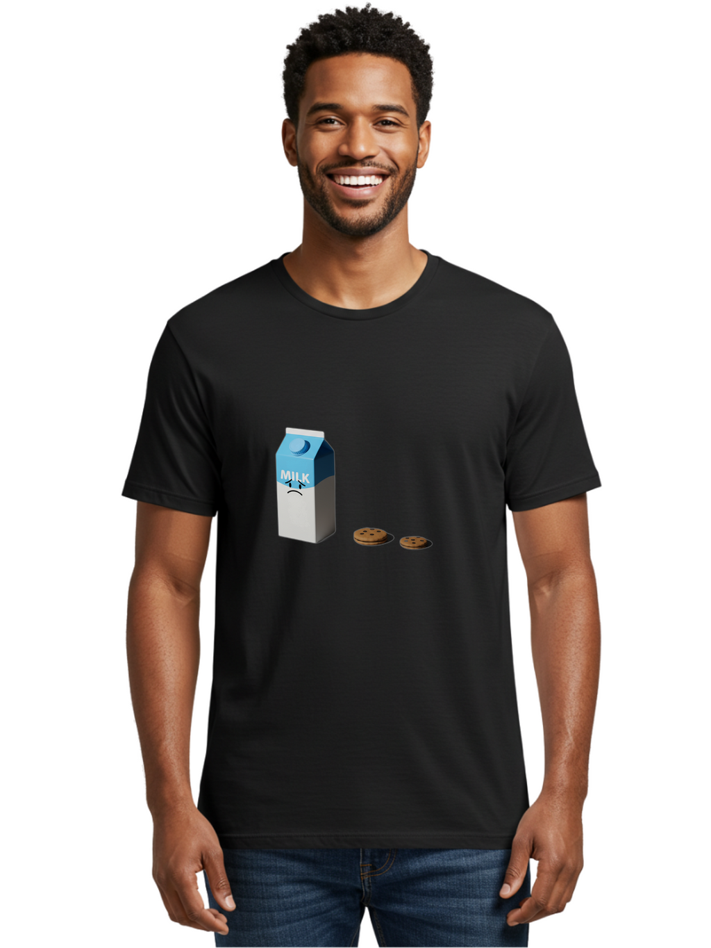 Milk-3 Men'S Graphic Tee, 100% Cotton, Comfortable Casual Summer Wear, Machine Washable, Vintage Camera, Old Camera, Antique Camera, Black Camera, Classic Photography, Photography Equipment, Nostalgic Device, Film Camera, Camera Art Bai137