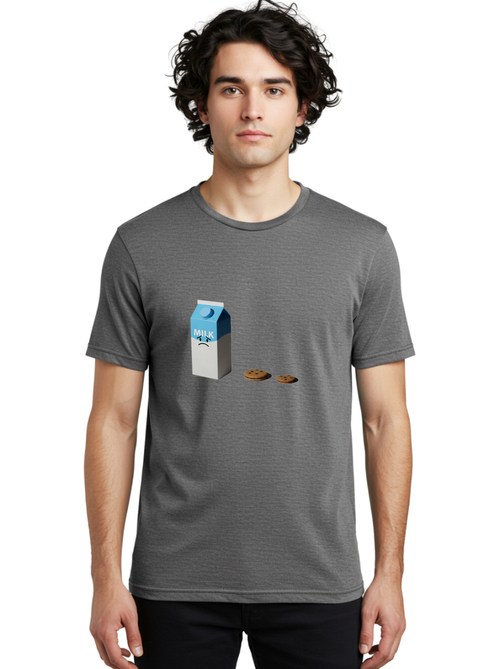 Milk-3 Men'S Graphic Tee, 100% Cotton, Comfortable Casual Summer Wear, Machine Washable, Vintage Camera, Old Camera, Antique Camera, Black Camera, Classic Photography, Photography Equipment, Nostalgic Device, Film Camera, Camera Art Bai137