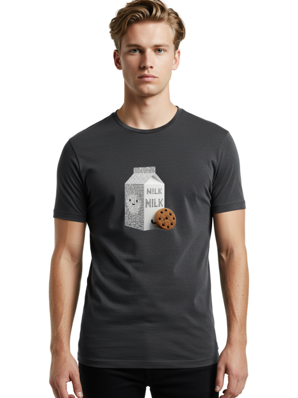 Milk-4 Men'S Graphic Tee, 100% Cotton, Comfortable Casual Summer Wear, Machine Washable, Vintage Camera, Old Camera, Antique Camera, Black Camera, Classic Photography, Photography Equipment, Nostalgic Device, Film Camera, Camera Art Bai138
