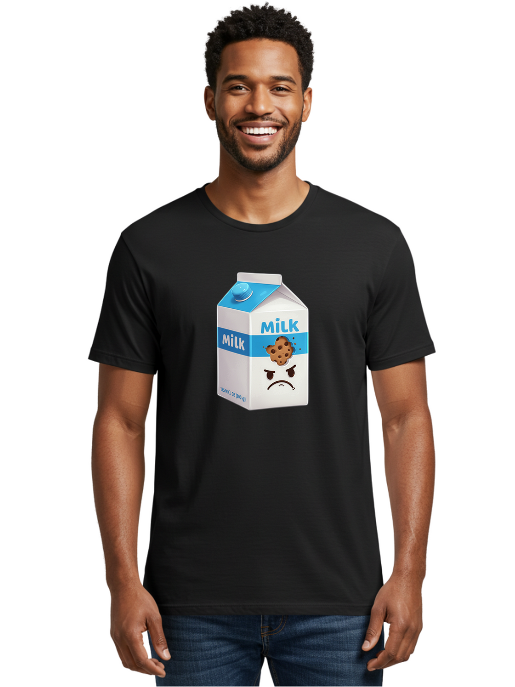 Milk-5 Men'S Graphic Tee, 100% Cotton, Comfortable Casual Summer Wear, Machine Washable, Vintage Camera, Old Camera, Antique Camera, Black Camera, Classic Photography, Photography Equipment, Nostalgic Device, Film Camera, Camera Art Bai139