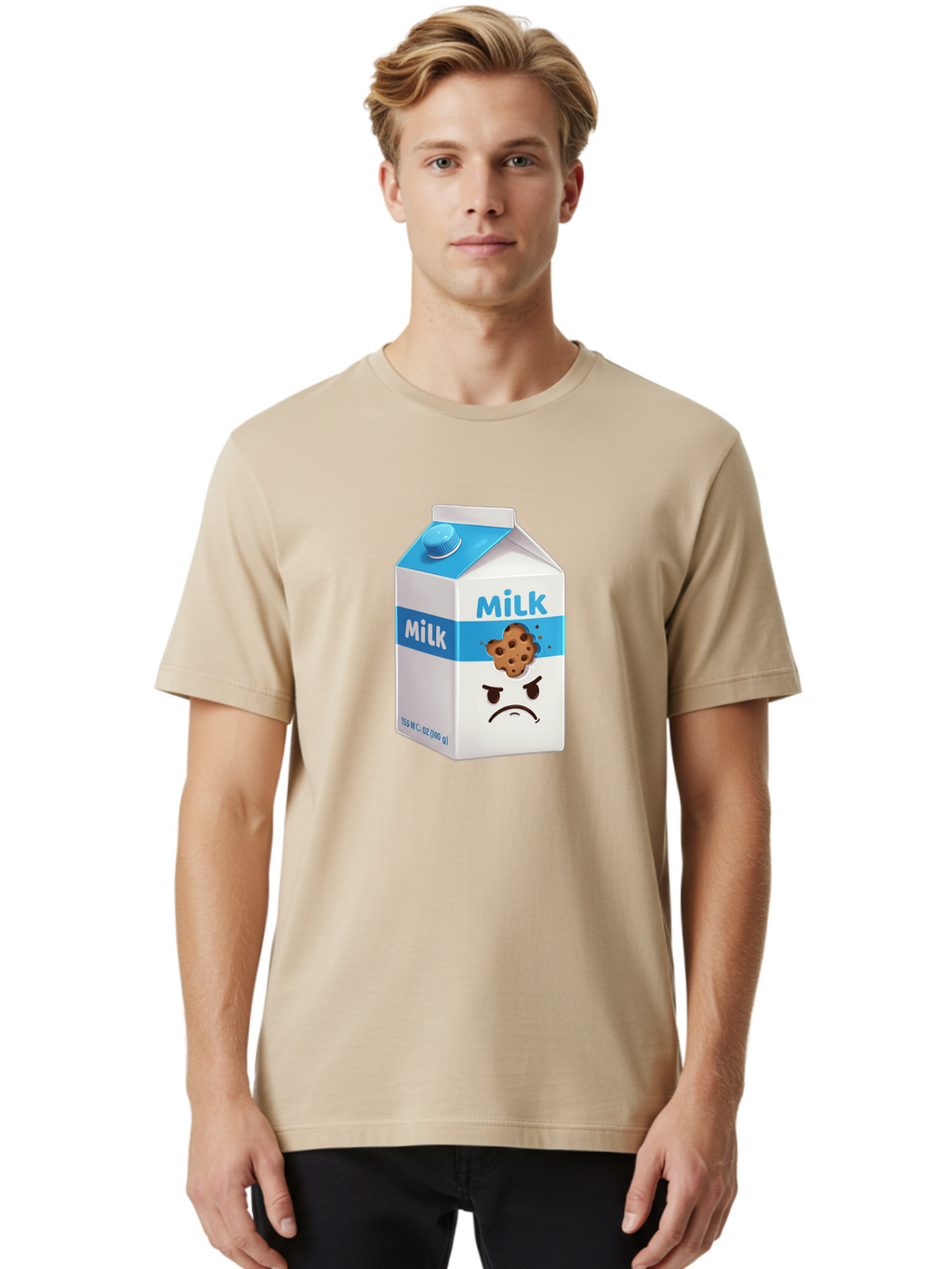 Milk-5 Men'S Graphic Tee, 100% Cotton, Comfortable Casual Summer Wear, Machine Washable, Vintage Camera, Old Camera, Antique Camera, Black Camera, Classic Photography, Photography Equipment, Nostalgic Device, Film Camera, Camera Art Bai139