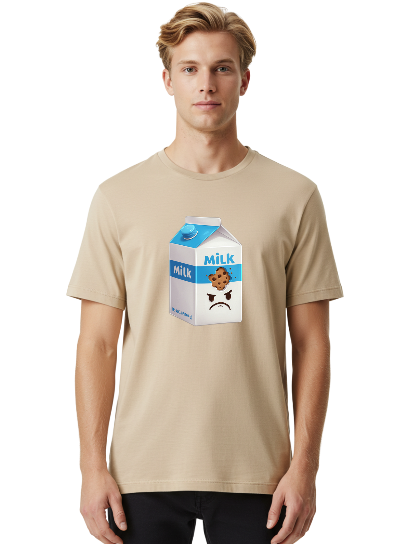 Milk-5 Men'S Graphic Tee, 100% Cotton, Comfortable Casual Summer Wear, Machine Washable, Vintage Camera, Old Camera, Antique Camera, Black Camera, Classic Photography, Photography Equipment, Nostalgic Device, Film Camera, Camera Art Bai139