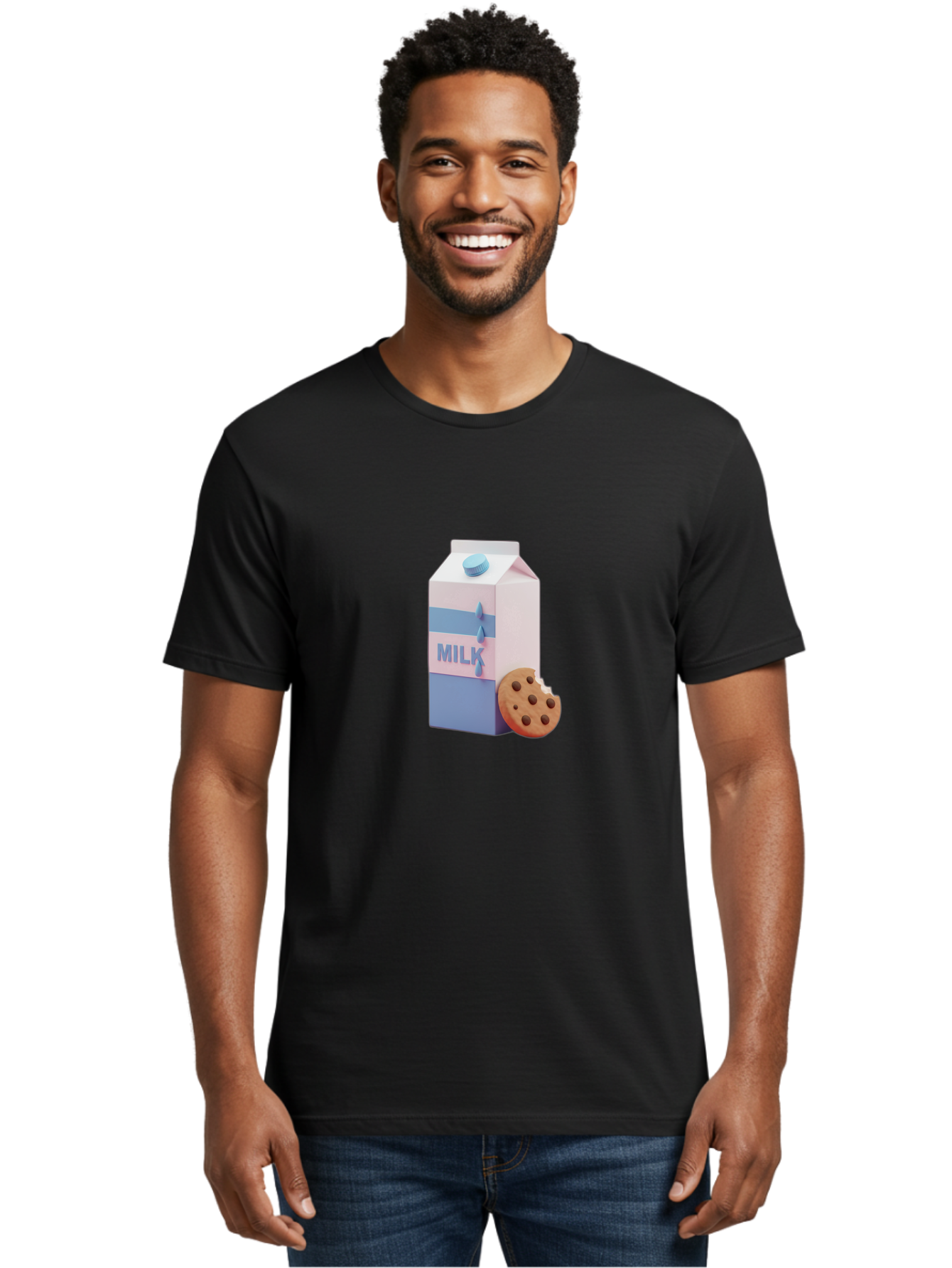 Milk-6 Men'S Graphic Tee, 100% Cotton, Comfortable Casual Summer Wear, Machine Washable, Vintage Camera, Old Camera, Antique Camera, Black Camera, Classic Photography, Photography Equipment, Nostalgic Device, Film Camera, Camera Art Bai140