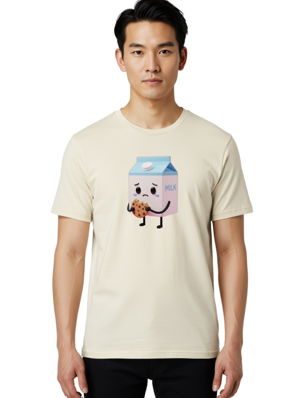 Milk-7 Men'S Graphic Tee, 100% Cotton, Comfortable Casual Summer Wear, Machine Washable, Vintage Camera, Old Camera, Antique Camera, Black Camera, Classic Photography, Photography Equipment, Nostalgic Device, Film Camera, Camera Art Bai141