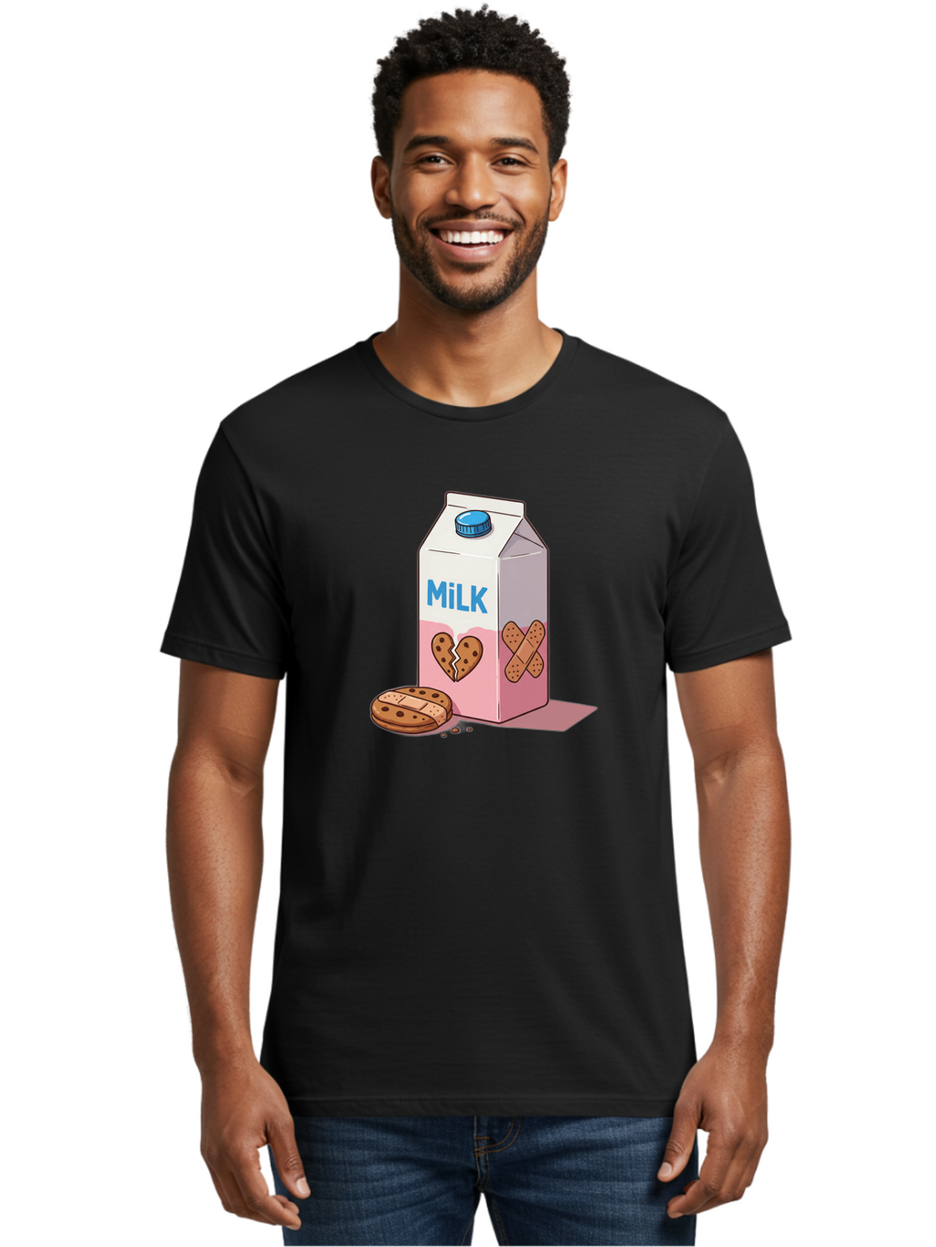 Milk-8 Men'S Graphic Tee, 100% Cotton, Comfortable Casual Summer Wear, Machine Washable, Vintage Camera, Old Camera, Antique Camera, Black Camera, Classic Photography, Photography Equipment, Nostalgic Device, Film Camera, Camera Art Bai142