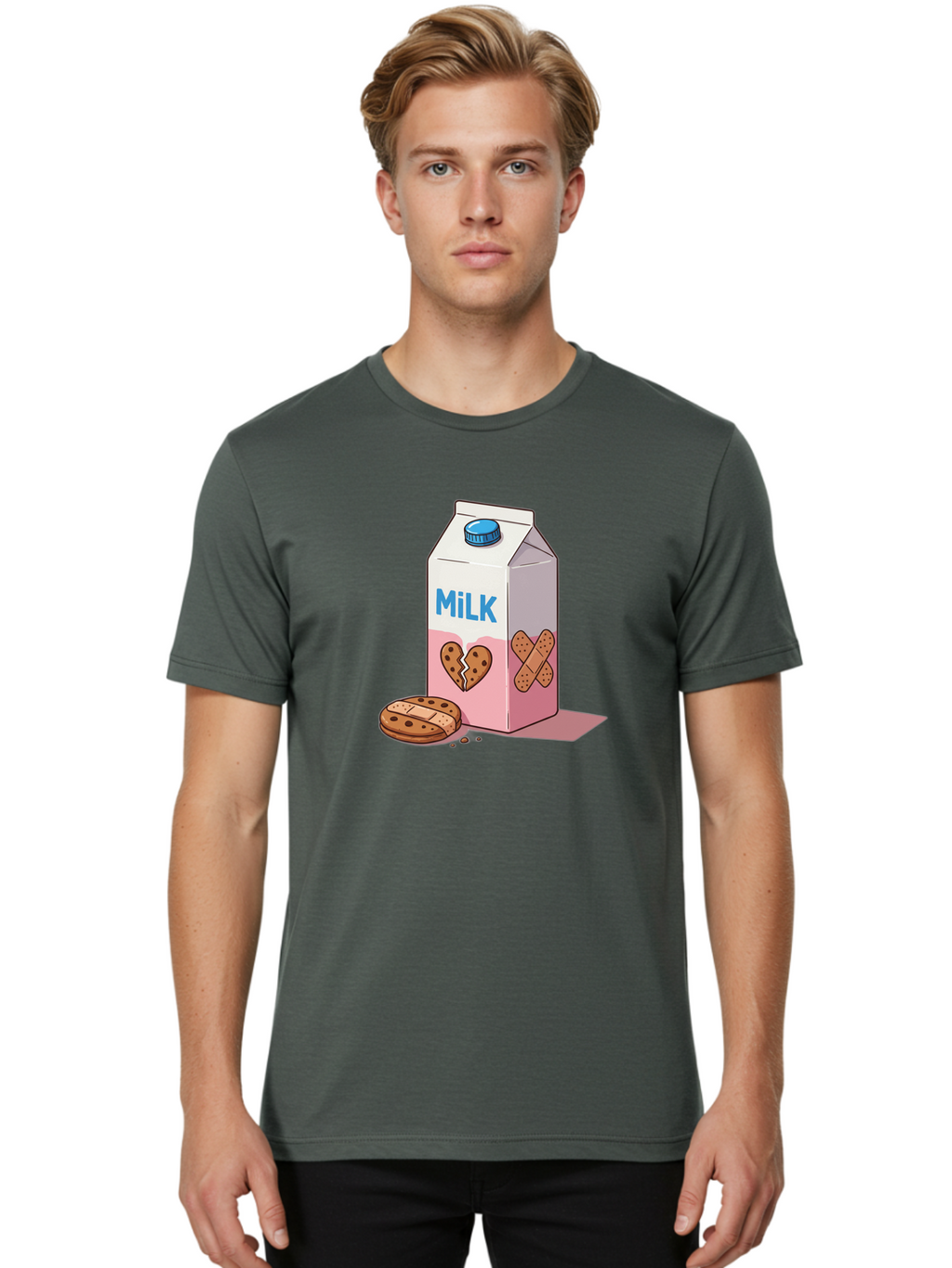Milk-8 Men'S Graphic Tee, 100% Cotton, Comfortable Casual Summer Wear, Machine Washable, Vintage Camera, Old Camera, Antique Camera, Black Camera, Classic Photography, Photography Equipment, Nostalgic Device, Film Camera, Camera Art Bai142