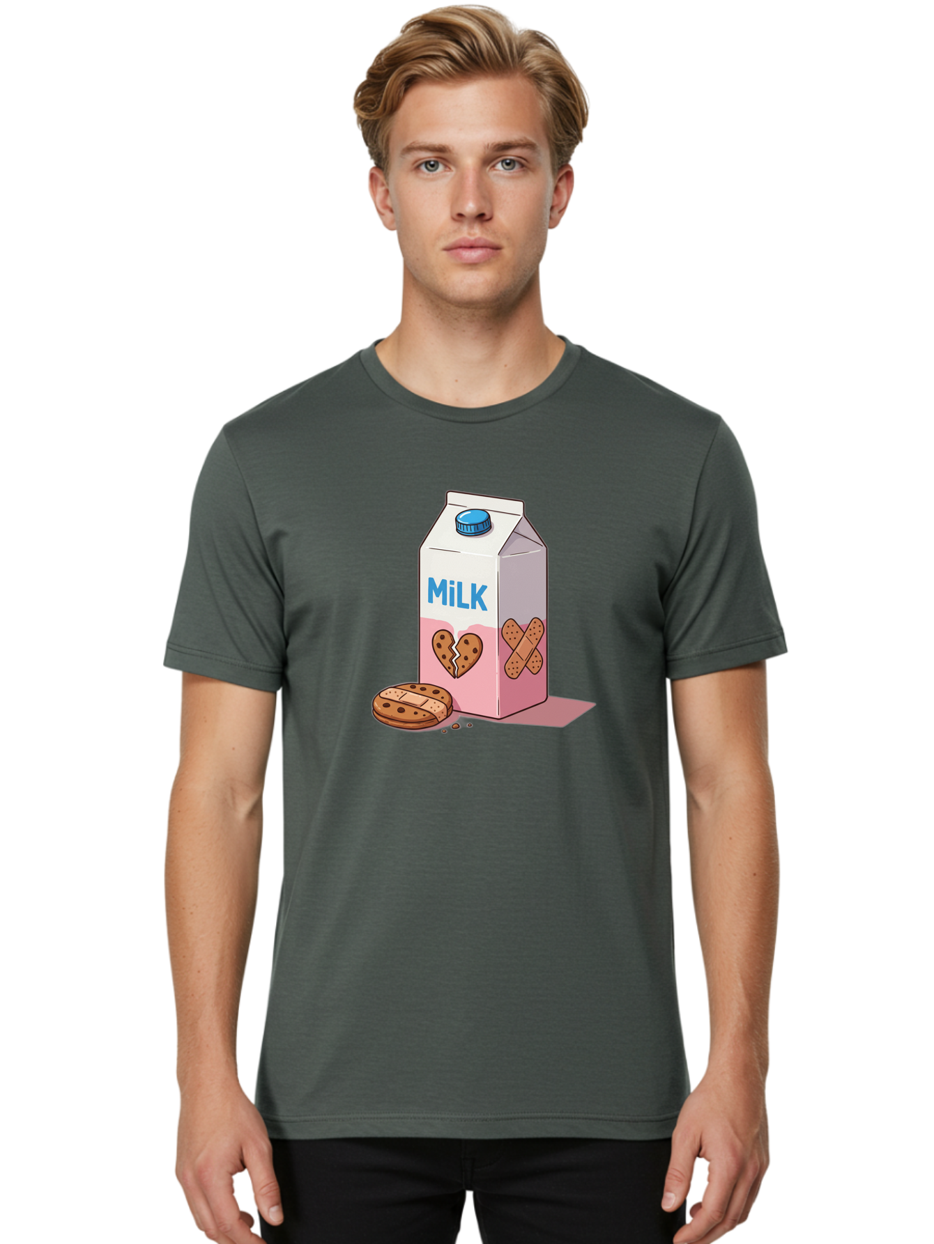 Milk-8 Men'S Graphic Tee, 100% Cotton, Comfortable Casual Summer Wear, Machine Washable, Vintage Camera, Old Camera, Antique Camera, Black Camera, Classic Photography, Photography Equipment, Nostalgic Device, Film Camera, Camera Art Bai142