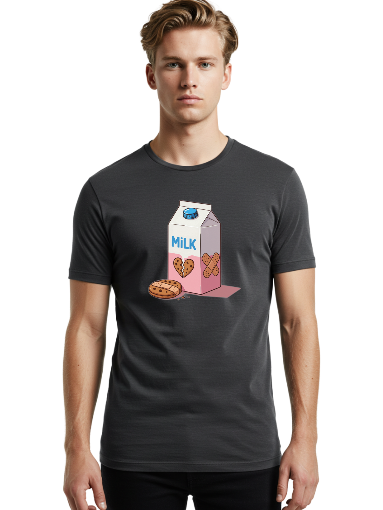 Milk-8 Men'S Graphic Tee, 100% Cotton, Comfortable Casual Summer Wear, Machine Washable, Vintage Camera, Old Camera, Antique Camera, Black Camera, Classic Photography, Photography Equipment, Nostalgic Device, Film Camera, Camera Art Bai142