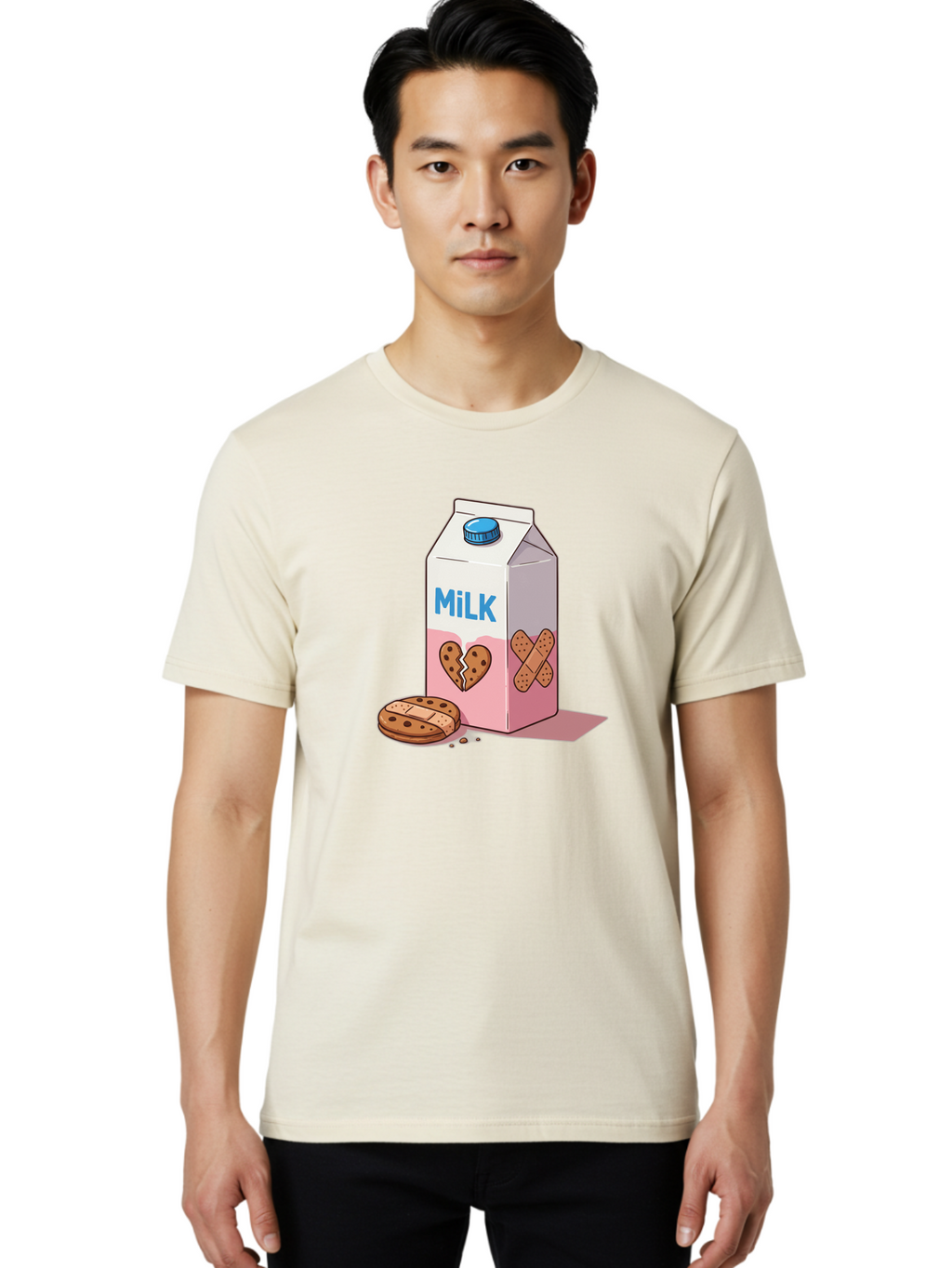 Milk-8 Men'S Graphic Tee, 100% Cotton, Comfortable Casual Summer Wear, Machine Washable, Vintage Camera, Old Camera, Antique Camera, Black Camera, Classic Photography, Photography Equipment, Nostalgic Device, Film Camera, Camera Art Bai142