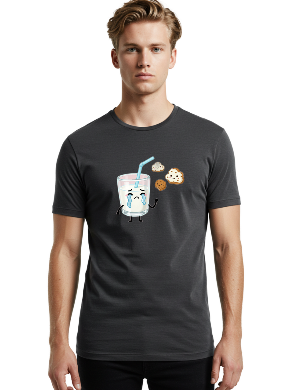 Milk-And-Cookies Men'S Graphic Tee, 100% Cotton, Comfortable Casual Summer Wear, Machine Washable, Vintage Camera, Old Camera, Antique Camera, Black Camera, Classic Photography, Photography Equipment, Nostalgic Device, Film Camera, Camera Art Bai145