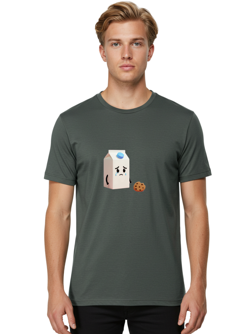 Milk-Box-And-Cookie Men'S Graphic Tee, 100% Cotton, Comfortable Casual Summer Wear, Machine Washable, Vintage Camera, Old Camera, Antique Camera, Black Camera, Classic Photography, Photography Equipment, Nostalgic Device, Film Camera, Bai146