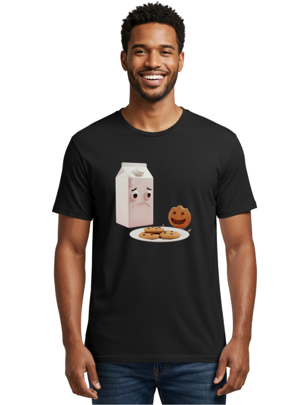 Milk-Carton-1 Men'S Graphic Tee, 100% Cotton, Comfortable Casual Summer Wear, Machine Washable, Vintage Camera, Old Camera, Antique Camera, Black Camera, Classic Photography, Photography Equipment, Nostalgic Device, Film Camera, Camera Art Bai147