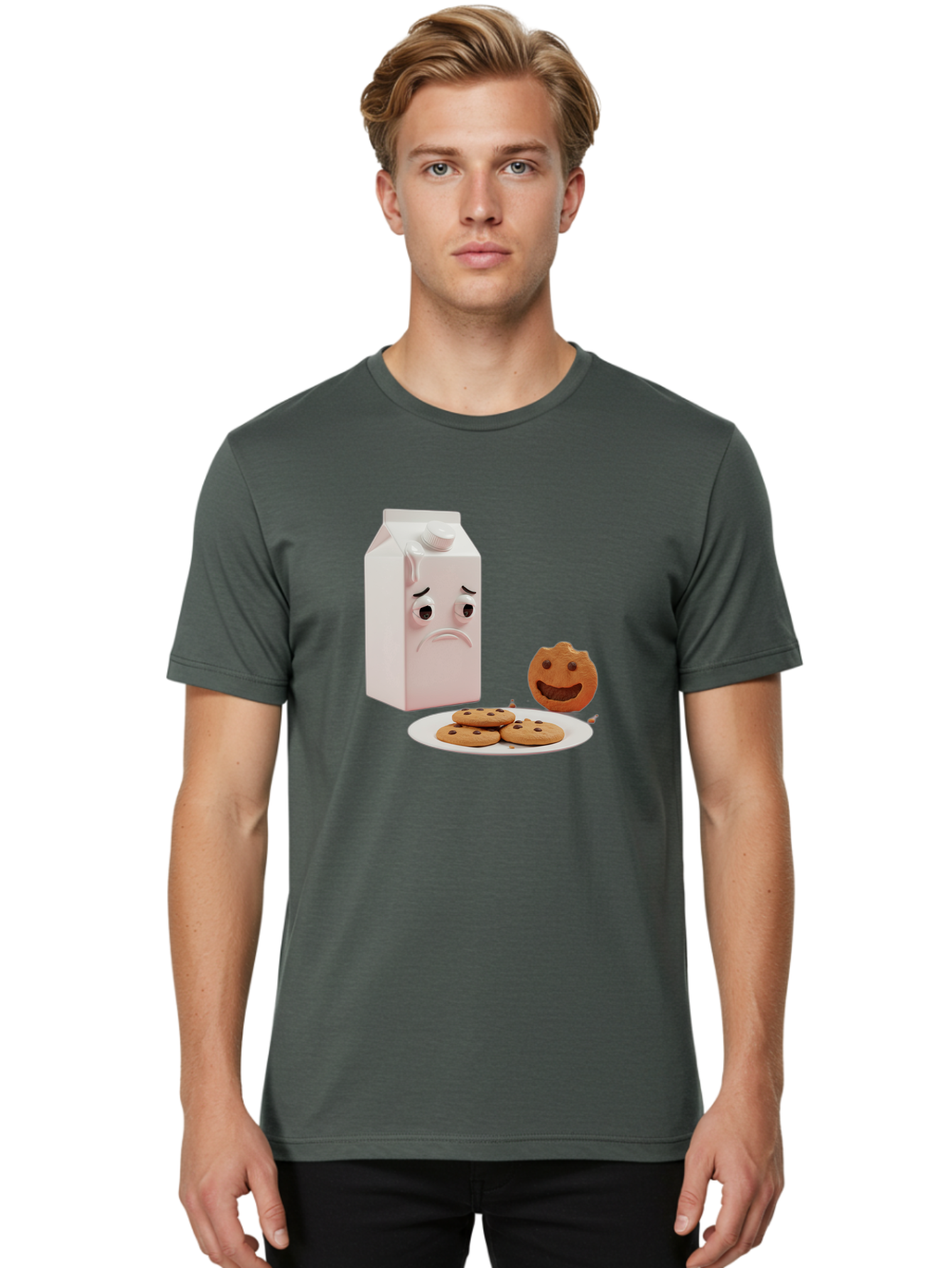 Milk-Carton-1 Men'S Graphic Tee, 100% Cotton, Comfortable Casual Summer Wear, Machine Washable, Vintage Camera, Old Camera, Antique Camera, Black Camera, Classic Photography, Photography Equipment, Nostalgic Device, Film Camera, Camera Art Bai147