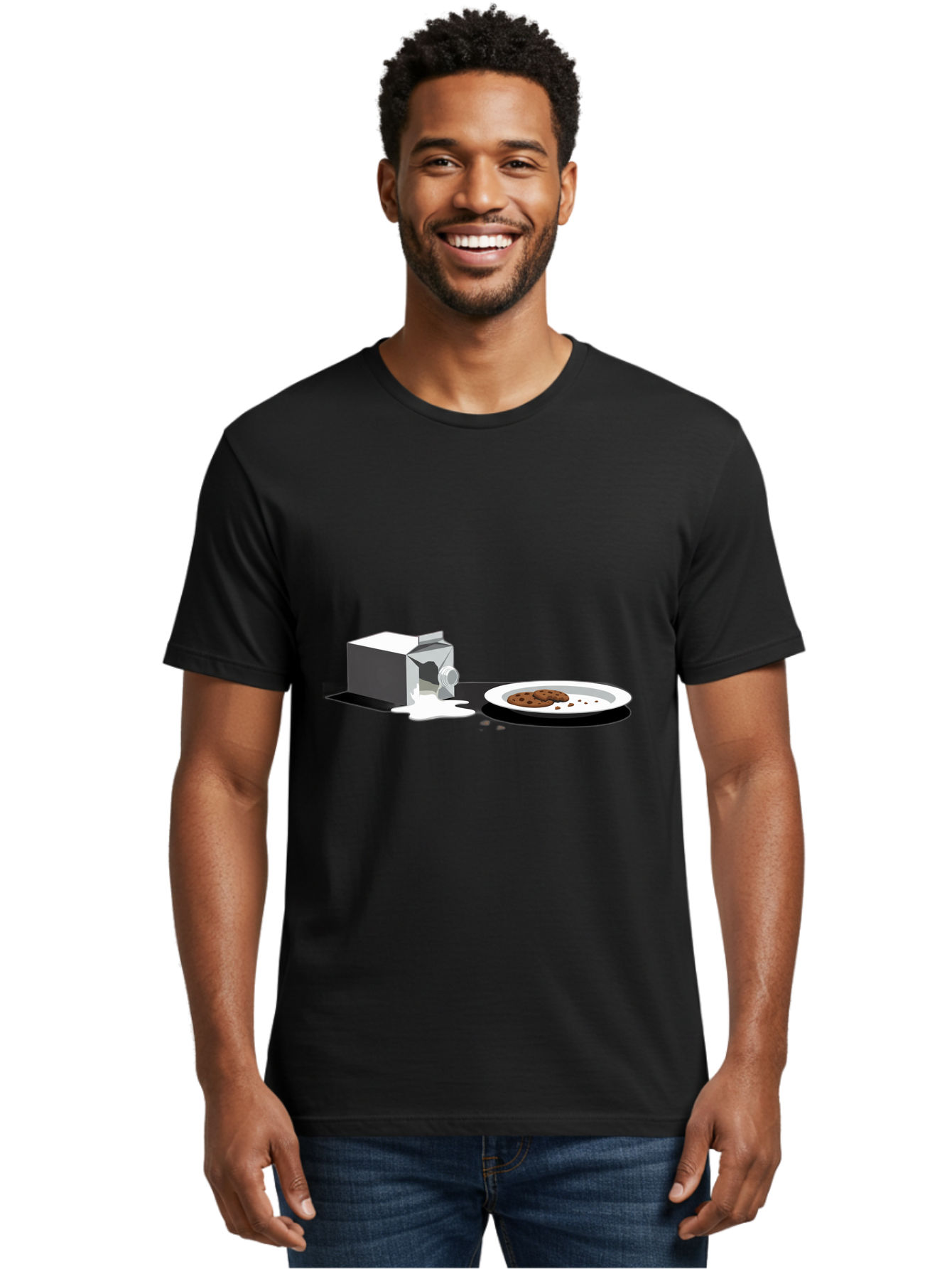 Milk-Carton-And-Cookies Men'S Graphic Tee, 100% Cotton, Comfortable Casual Summer Wear, Machine Washable, Vintage Camera, Old Camera, Antique Camera, Black Camera, Classic Photography, Photography Equipment, Nostalgic Device, Film Camera, Bai148