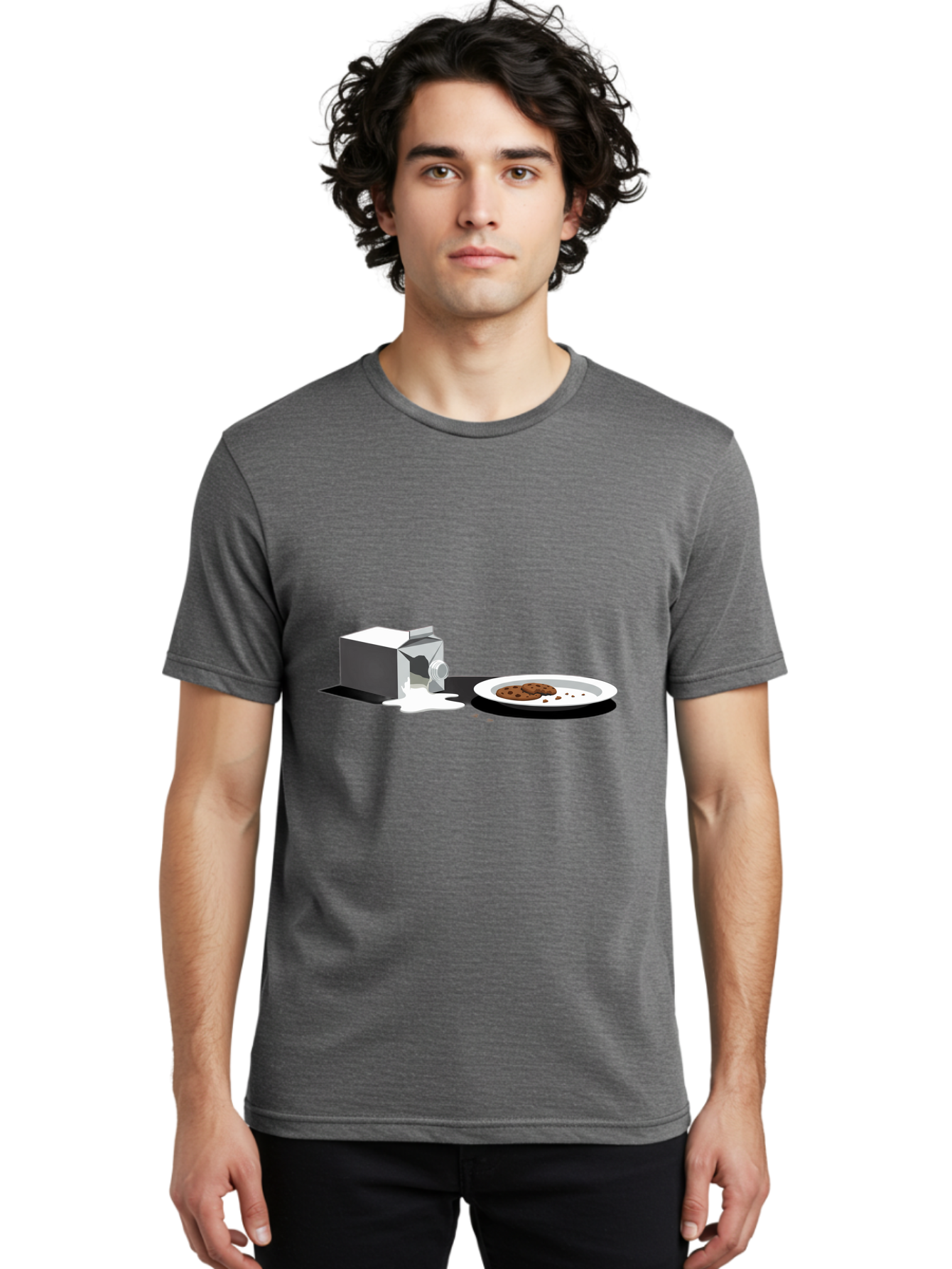 Milk-Carton-And-Cookies Men'S Graphic Tee, 100% Cotton, Comfortable Casual Summer Wear, Machine Washable, Vintage Camera, Old Camera, Antique Camera, Black Camera, Classic Photography, Photography Equipment, Nostalgic Device, Film Camera, Bai148