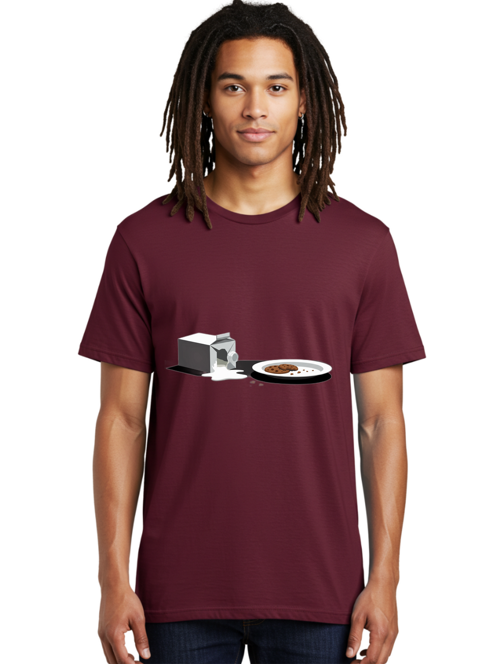 Milk-Carton-And-Cookies Men'S Graphic Tee, 100% Cotton, Comfortable Casual Summer Wear, Machine Washable, Vintage Camera, Old Camera, Antique Camera, Black Camera, Classic Photography, Photography Equipment, Nostalgic Device, Film Camera, Bai148