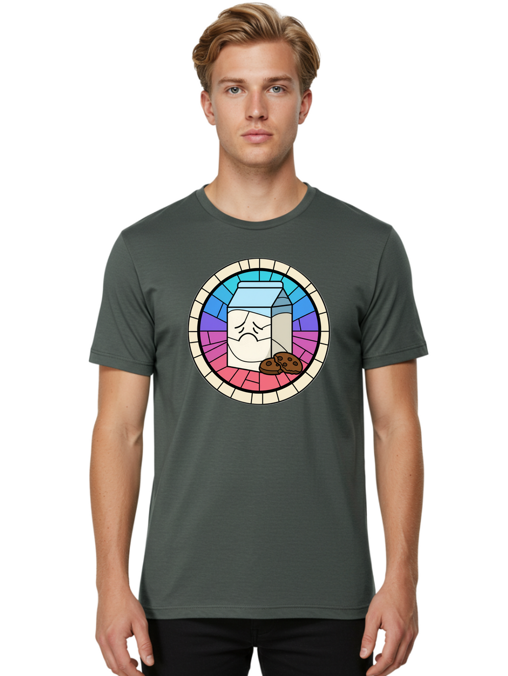 Milk-With-Cookies Men'S Graphic Tee, 100% Cotton, Comfortable Casual Summer Wear, Machine Washable, Vintage Camera, Old Camera, Antique Camera, Black Camera, Classic Photography, Photography Equipment, Nostalgic Device, Film Camera, Camera Art Bai152