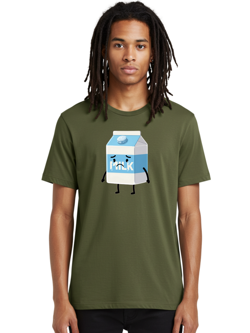 Milk Men'S Graphic Tee, 100% Cotton, Comfortable Casual Summer Wear, Machine Washable, Vintage Camera, Old Camera, Antique Camera, Black Camera, Classic Photography, Photography Equipment, Nostalgic Device, Film Camera, Camera Art Bai153