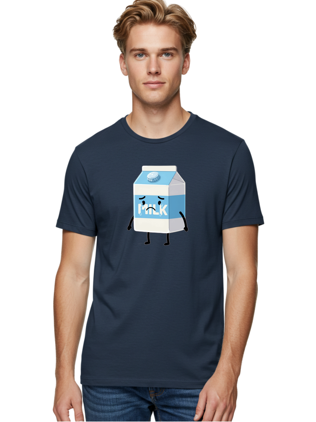Milk Men'S Graphic Tee, 100% Cotton, Comfortable Casual Summer Wear, Machine Washable, Vintage Camera, Old Camera, Antique Camera, Black Camera, Classic Photography, Photography Equipment, Nostalgic Device, Film Camera, Camera Art Bai153