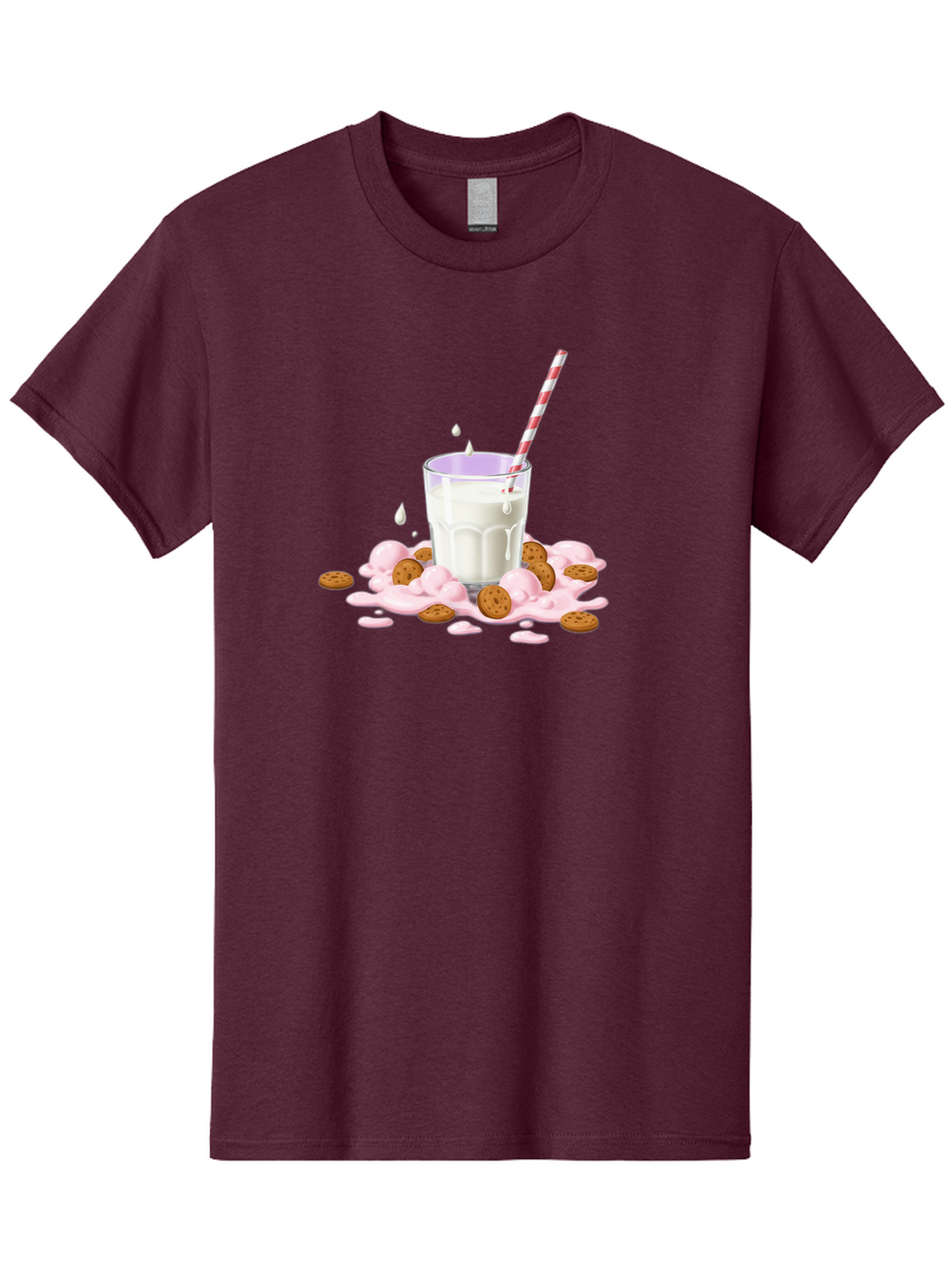 Milkshake-Cookies Men'S Graphic Tee, 100% Cotton, Comfortable Casual Summer Wear, Machine Washable, Vintage Camera, Old Camera, Antique Camera, Black Camera, Classic Photography, Photography Equipment, Nostalgic Device, Film Camera, Camera Art Bai154