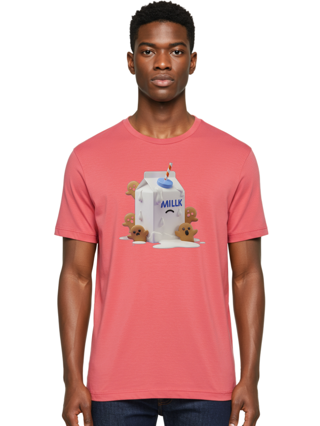 Millk Men'S Graphic Tee, 100% Cotton, Comfortable Casual Summer Wear, Machine Washable, Vintage Camera, Old Camera, Antique Camera, Black Camera, Classic Photography, Photography Equipment, Nostalgic Device, Film Camera, Camera Art Bai156