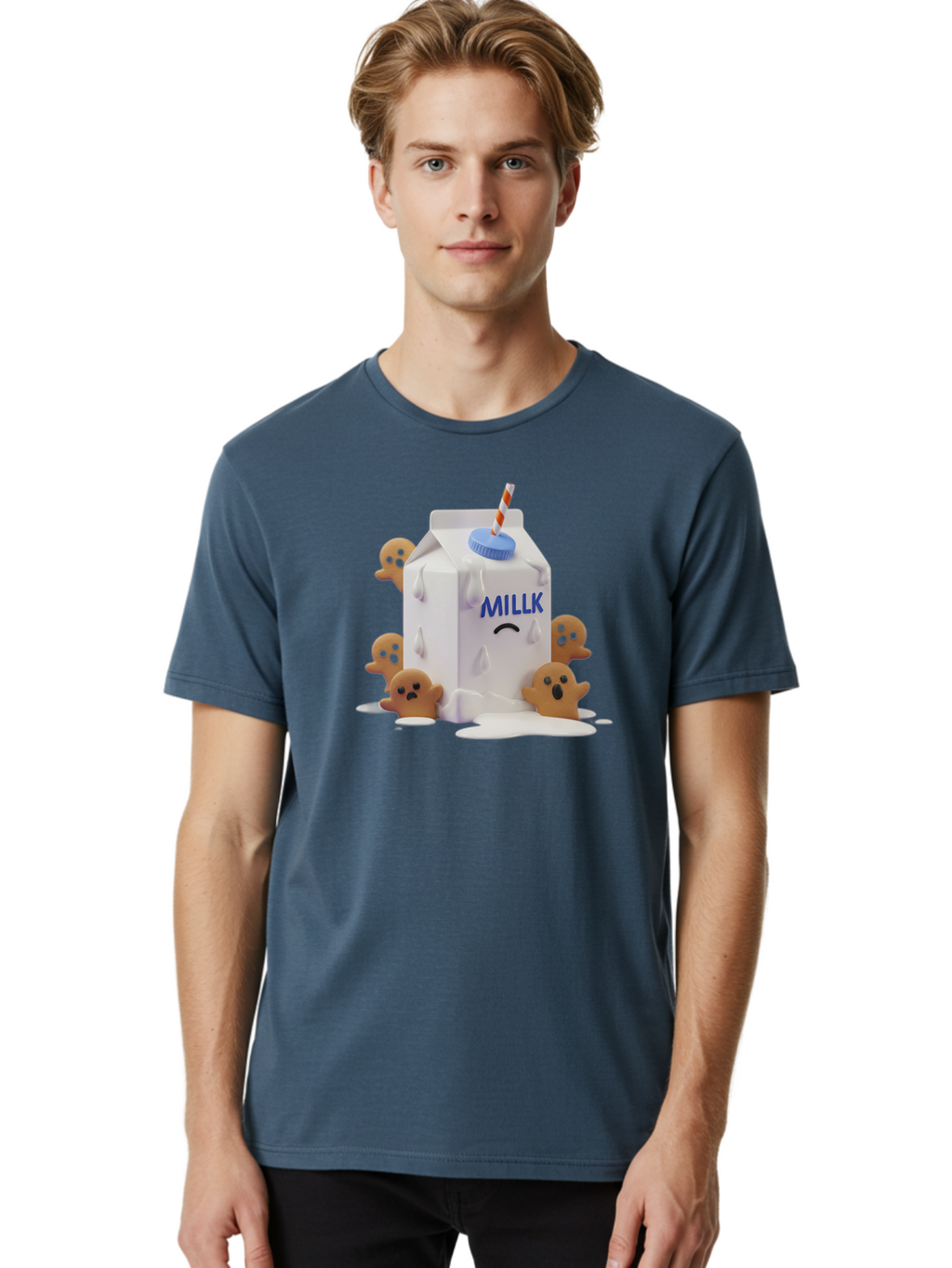 Millk Men'S Graphic Tee, 100% Cotton, Comfortable Casual Summer Wear, Machine Washable, Vintage Camera, Old Camera, Antique Camera, Black Camera, Classic Photography, Photography Equipment, Nostalgic Device, Film Camera, Camera Art Bai156