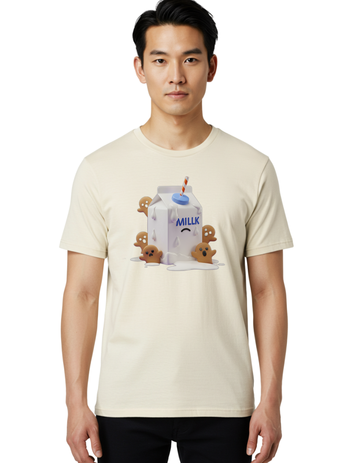 Millk Men'S Graphic Tee, 100% Cotton, Comfortable Casual Summer Wear, Machine Washable, Vintage Camera, Old Camera, Antique Camera, Black Camera, Classic Photography, Photography Equipment, Nostalgic Device, Film Camera, Camera Art Bai156