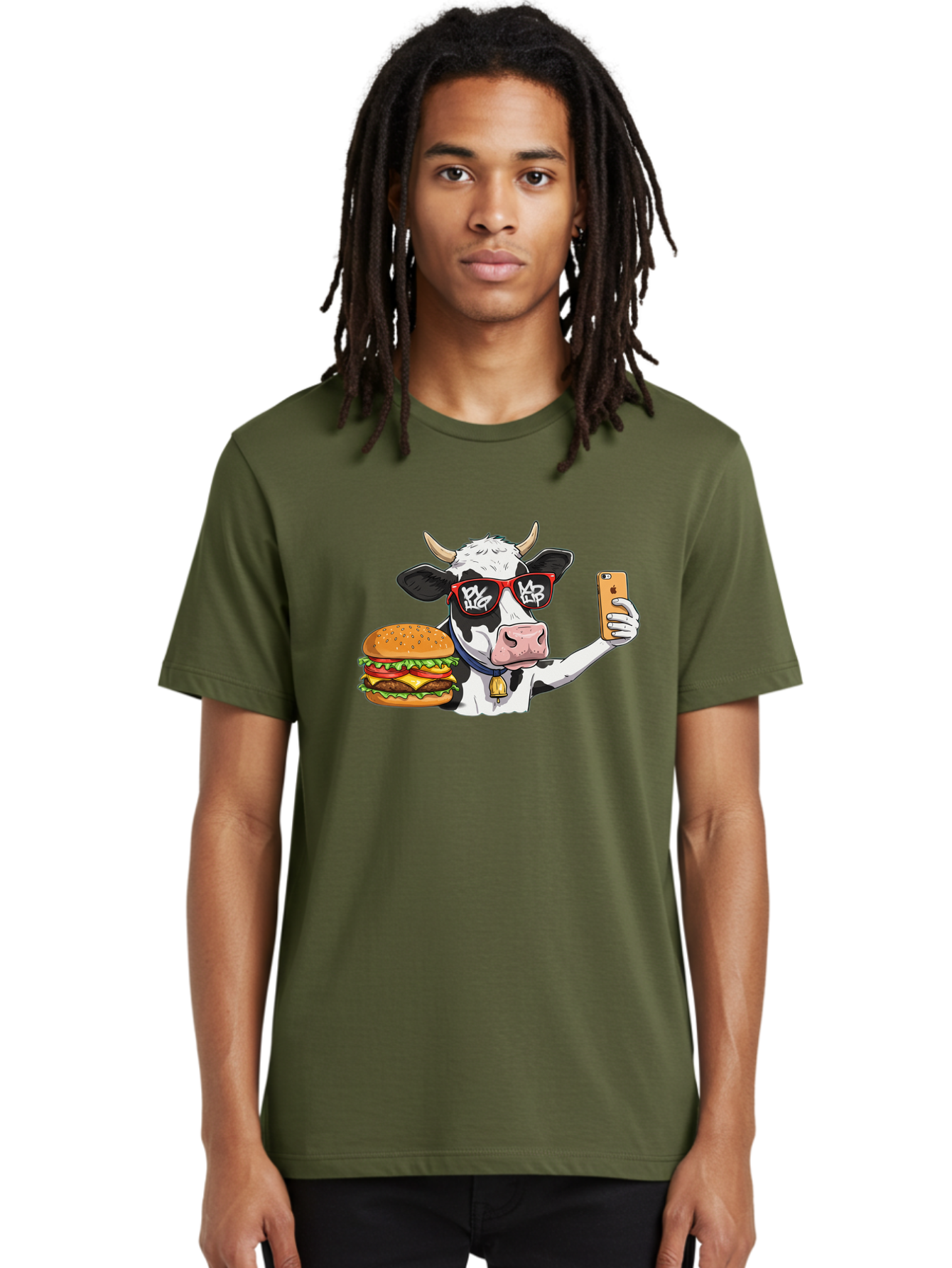 Moo-Burger-1 Men'S Graphic Tee, 100% Cotton, Comfortable Casual Summer Wear, Machine Washable, Vintage Camera, Old Camera, Antique Camera, Black Camera, Classic Photography, Photography Equipment, Nostalgic Device, Film Camera, Camera Art Bai160
