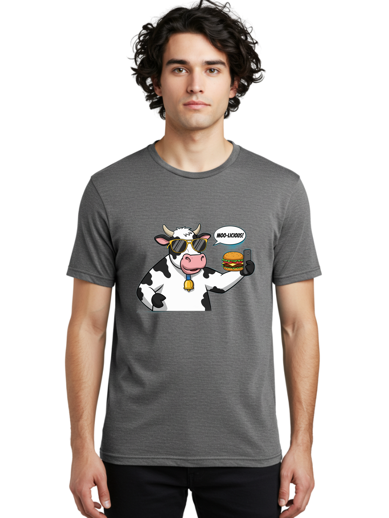 Moo-Licious Men'S Graphic Tee, 100% Cotton, Comfortable Casual Summer Wear, Machine Washable, Vintage Camera, Old Camera, Antique Camera, Black Camera, Classic Photography, Photography Equipment, Nostalgic Device, Film Camera, Camera Art Bai162