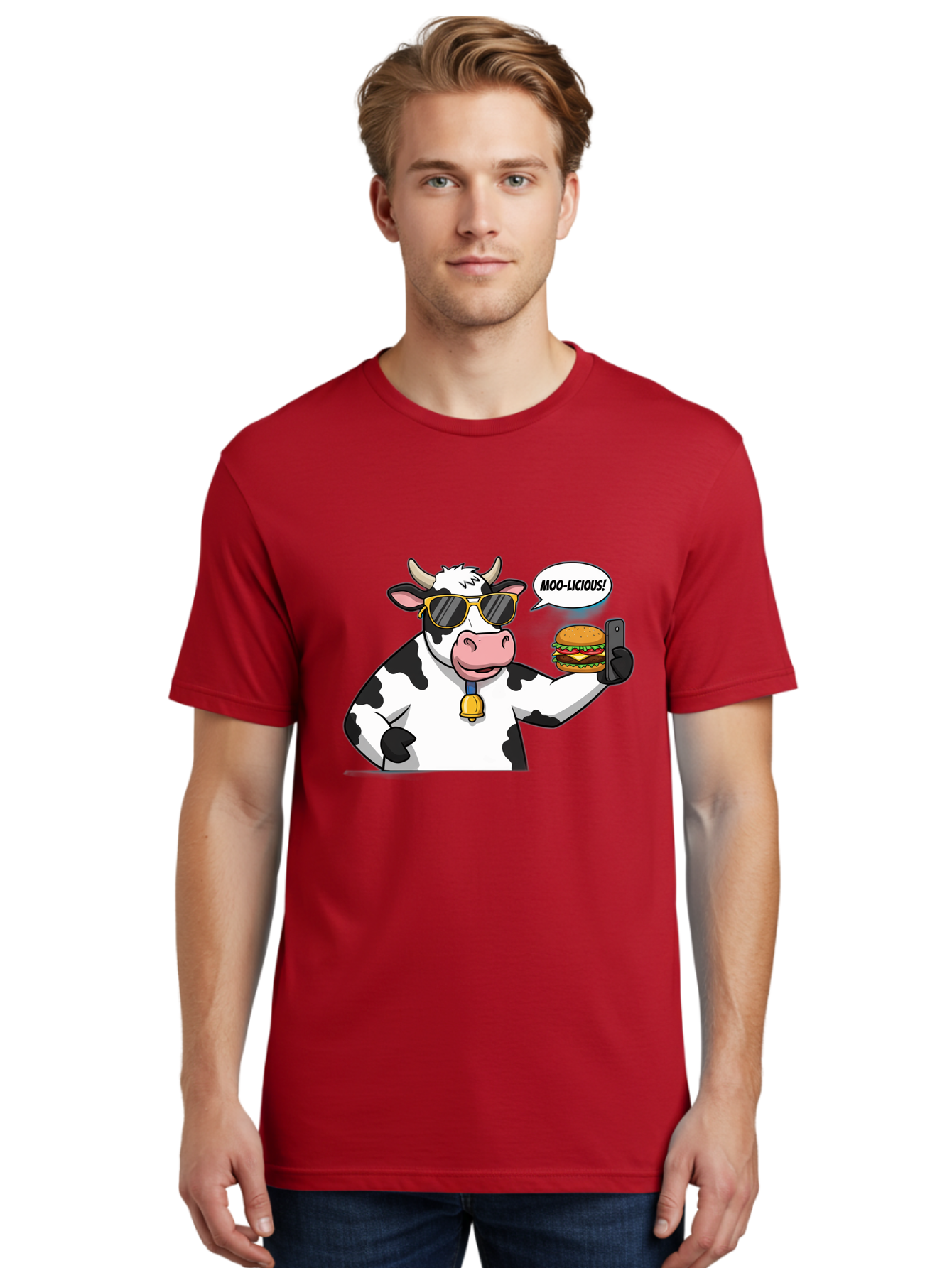 Moo-Licious Men'S Graphic Tee, 100% Cotton, Comfortable Casual Summer Wear, Machine Washable, Vintage Camera, Old Camera, Antique Camera, Black Camera, Classic Photography, Photography Equipment, Nostalgic Device, Film Camera, Camera Art Bai162