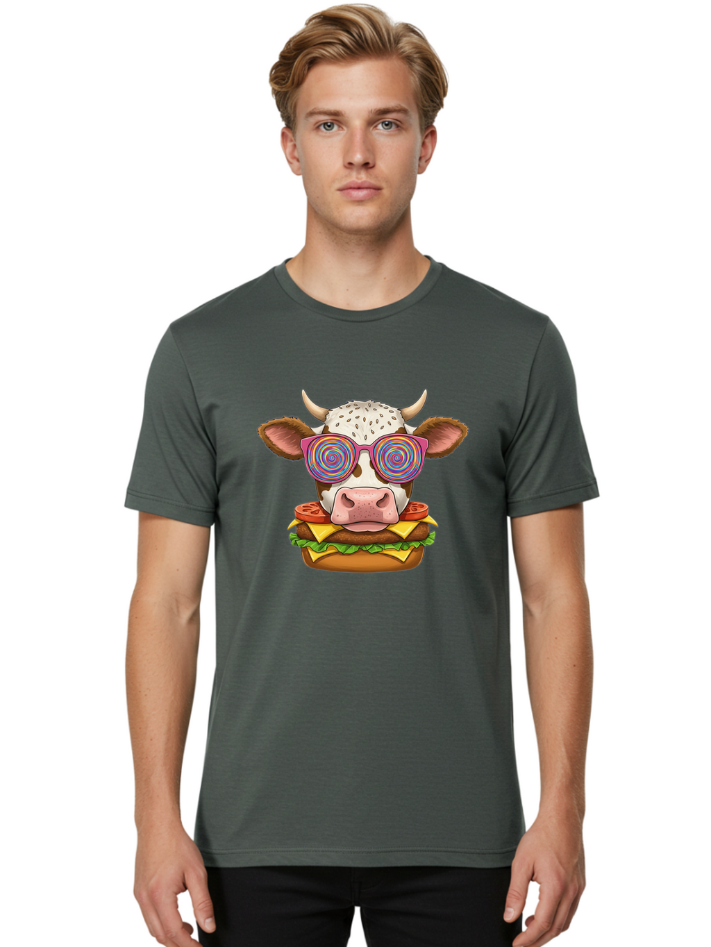 Moostafa-Burger Men'S Graphic Tee, 100% Cotton, Comfortable Casual Summer Wear, Machine Washable, Vintage Camera, Old Camera, Antique Camera, Black Camera, Classic Photography, Photography Equipment, Nostalgic Device, Film Camera, Camera Art Bai163