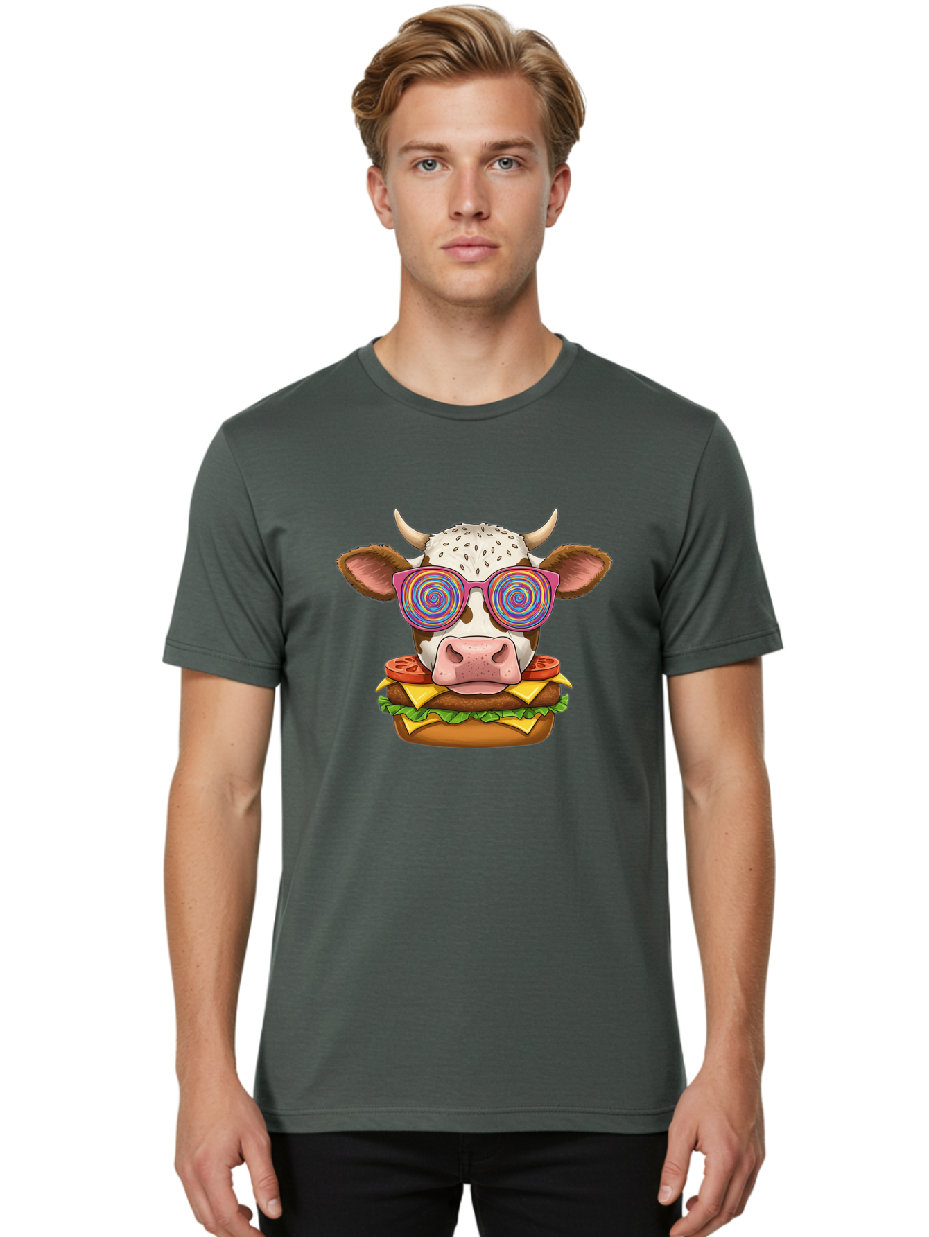 Moostafa-Burger Men'S Graphic Tee, 100% Cotton, Comfortable Casual Summer Wear, Machine Washable, Vintage Camera, Old Camera, Antique Camera, Black Camera, Classic Photography, Photography Equipment, Nostalgic Device, Film Camera, Camera Art Bai163