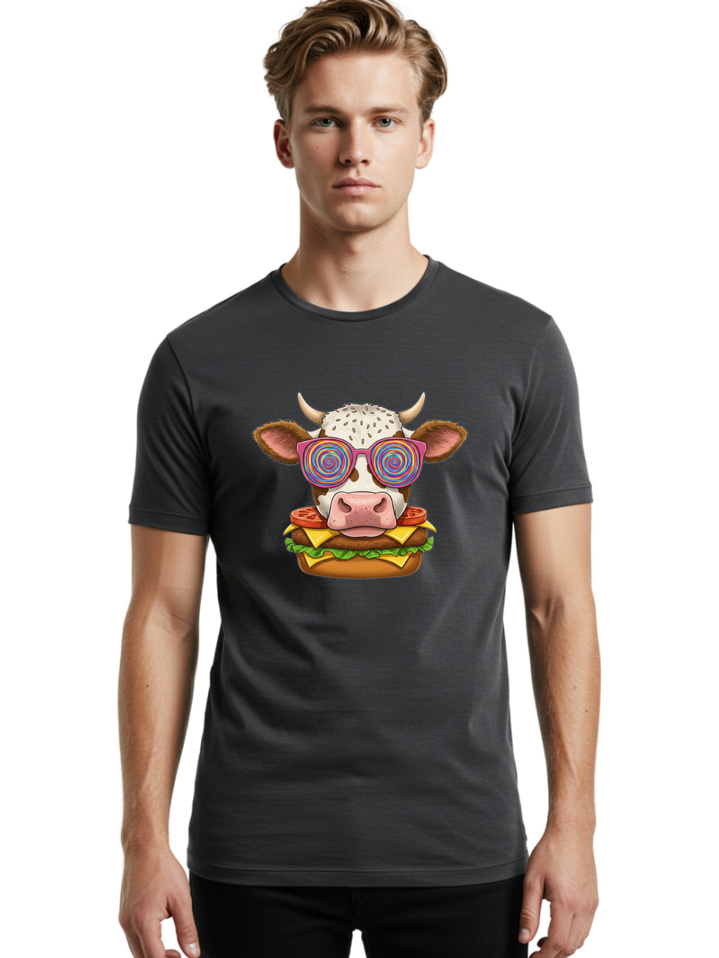 Moostafa-Burger Men'S Graphic Tee, 100% Cotton, Comfortable Casual Summer Wear, Machine Washable, Vintage Camera, Old Camera, Antique Camera, Black Camera, Classic Photography, Photography Equipment, Nostalgic Device, Film Camera, Camera Art Bai163