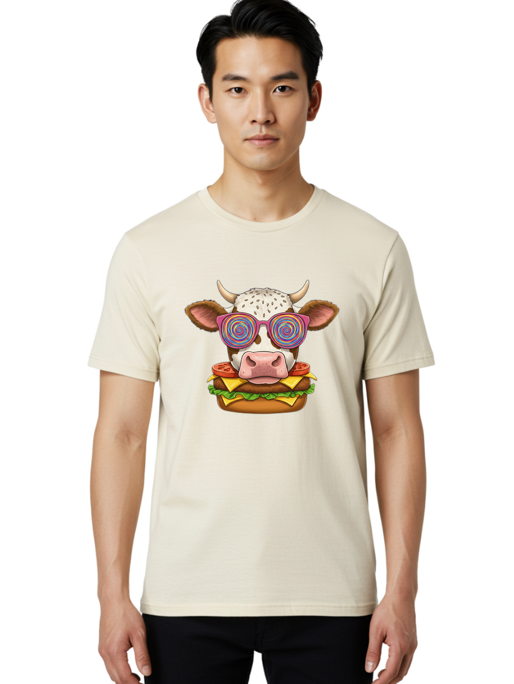 Moostafa-Burger Men'S Graphic Tee, 100% Cotton, Comfortable Casual Summer Wear, Machine Washable, Vintage Camera, Old Camera, Antique Camera, Black Camera, Classic Photography, Photography Equipment, Nostalgic Device, Film Camera, Camera Art Bai163