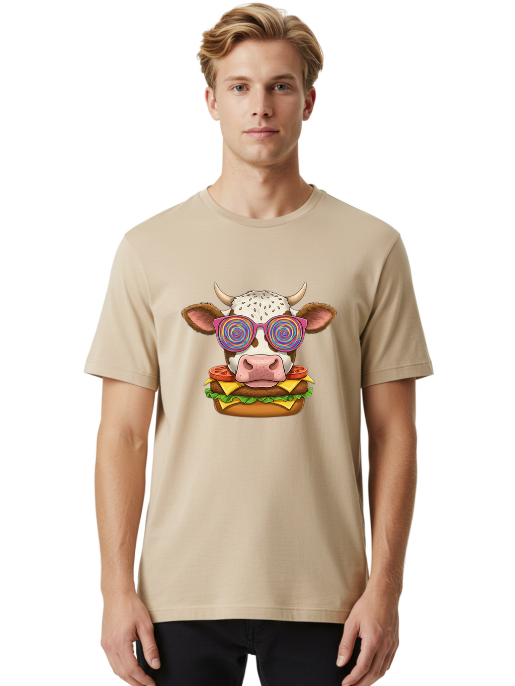Moostafa-Burger Men'S Graphic Tee, 100% Cotton, Comfortable Casual Summer Wear, Machine Washable, Vintage Camera, Old Camera, Antique Camera, Black Camera, Classic Photography, Photography Equipment, Nostalgic Device, Film Camera, Camera Art Bai163