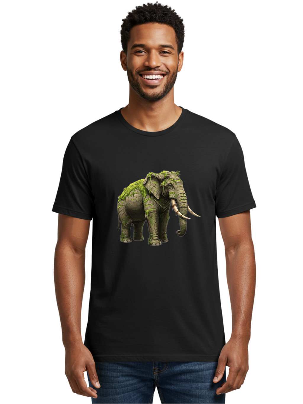 Mossy-Elephant Men'S Graphic Tee, 100% Cotton, Comfortable Casual Summer Wear, Machine Washable, Vintage Camera, Old Camera, Antique Camera, Black Camera, Classic Photography, Photography Equipment, Nostalgic Device, Film Camera, Camera Art Bai166