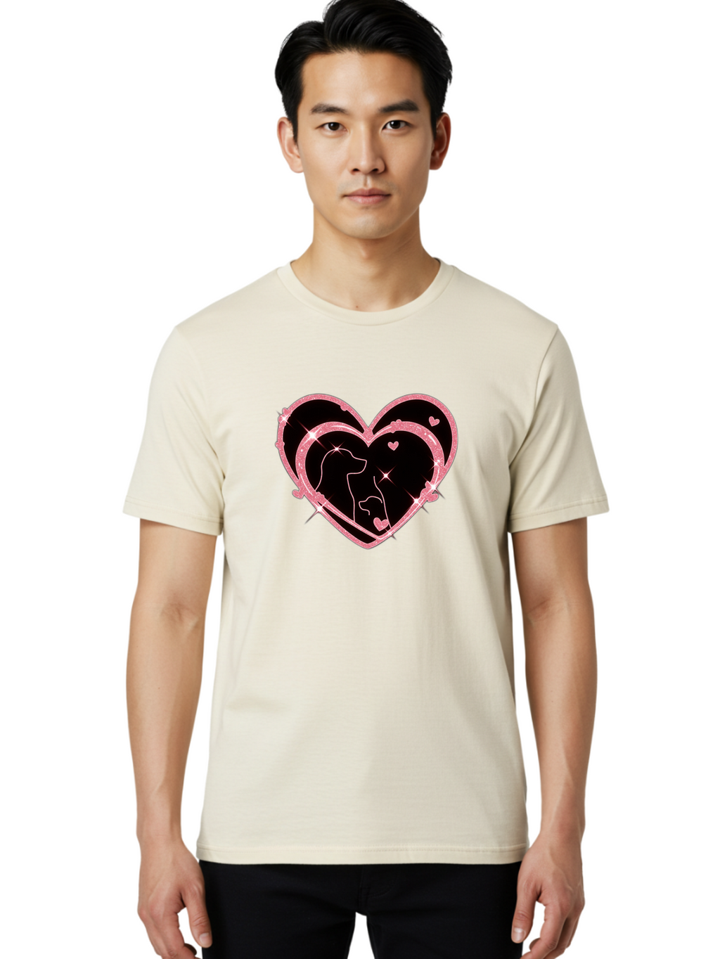 Mother-Dog-And-Puppy Men'S Graphic Tee, 100% Cotton, Comfortable Casual Summer Wear, Machine Washable, Vintage Camera, Old Camera, Antique Camera, Black Camera, Classic Photography, Photography Equipment, Nostalgic Device, Film Camera, Bai167