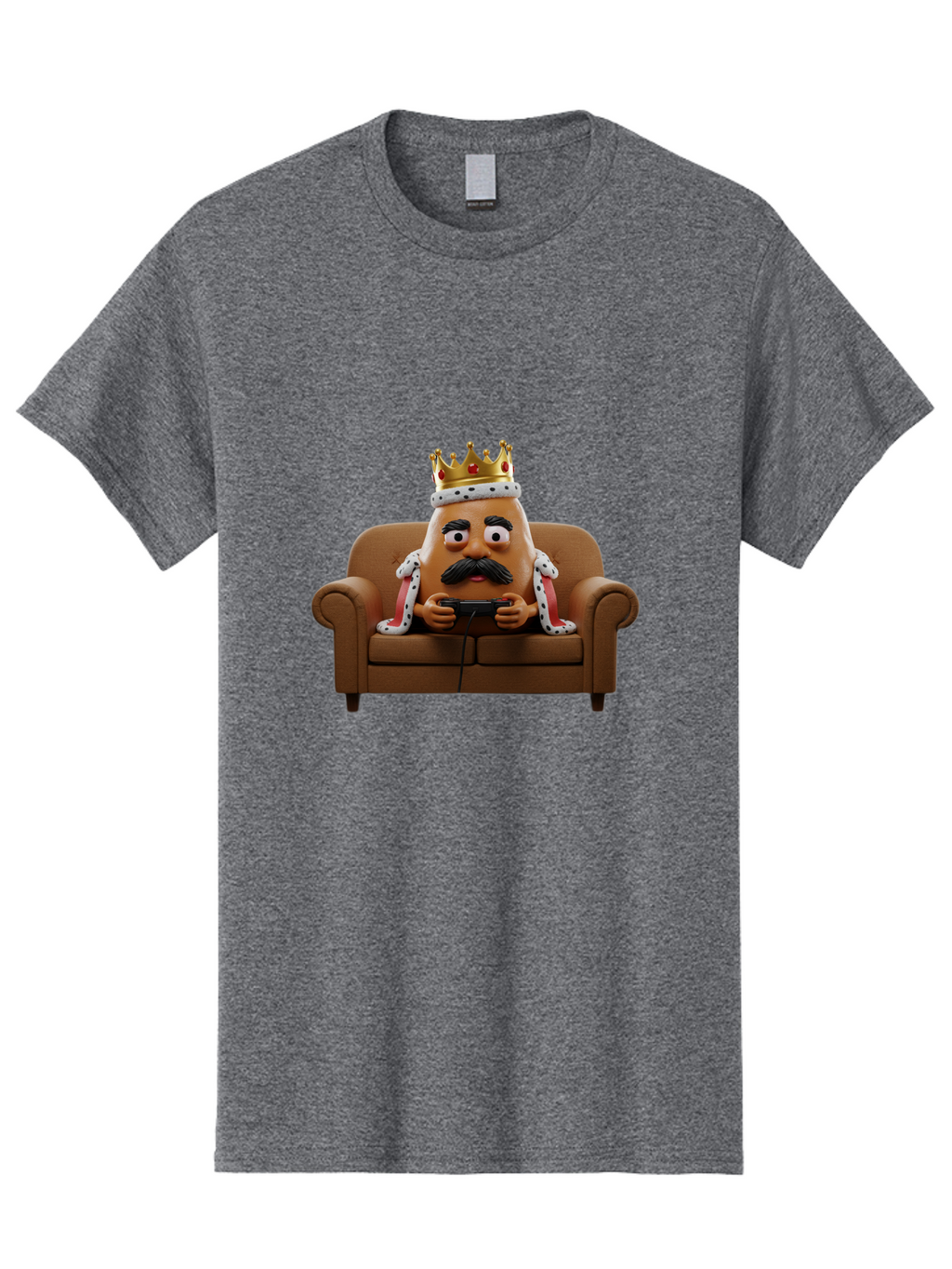 Mr-Potato-Head-King Men'S Graphic Tee, 100% Cotton, Comfortable Casual Summer Wear, Machine Washable, Vintage Camera, Old Camera, Antique Camera, Black Camera, Classic Photography, Photography Equipment, Nostalgic Device, Film Camera, Bai169