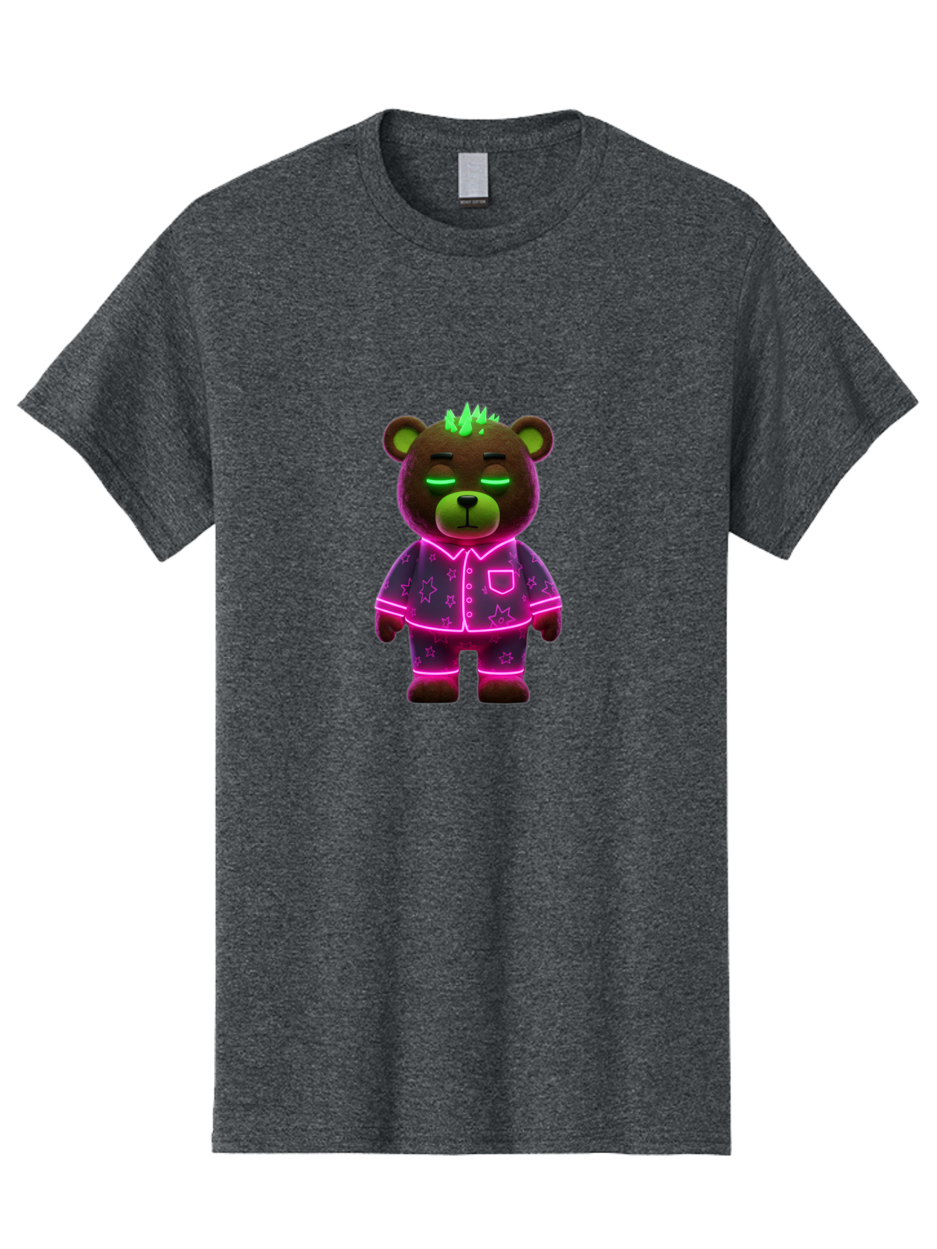 Neon-Bear Men'S Graphic Tee, 100% Cotton, Comfortable Casual Summer Wear, Machine Washable, Vintage Camera, Old Camera, Antique Camera, Black Camera, Classic Photography, Photography Equipment, Nostalgic Device, Film Camera, Camera Art Bai175