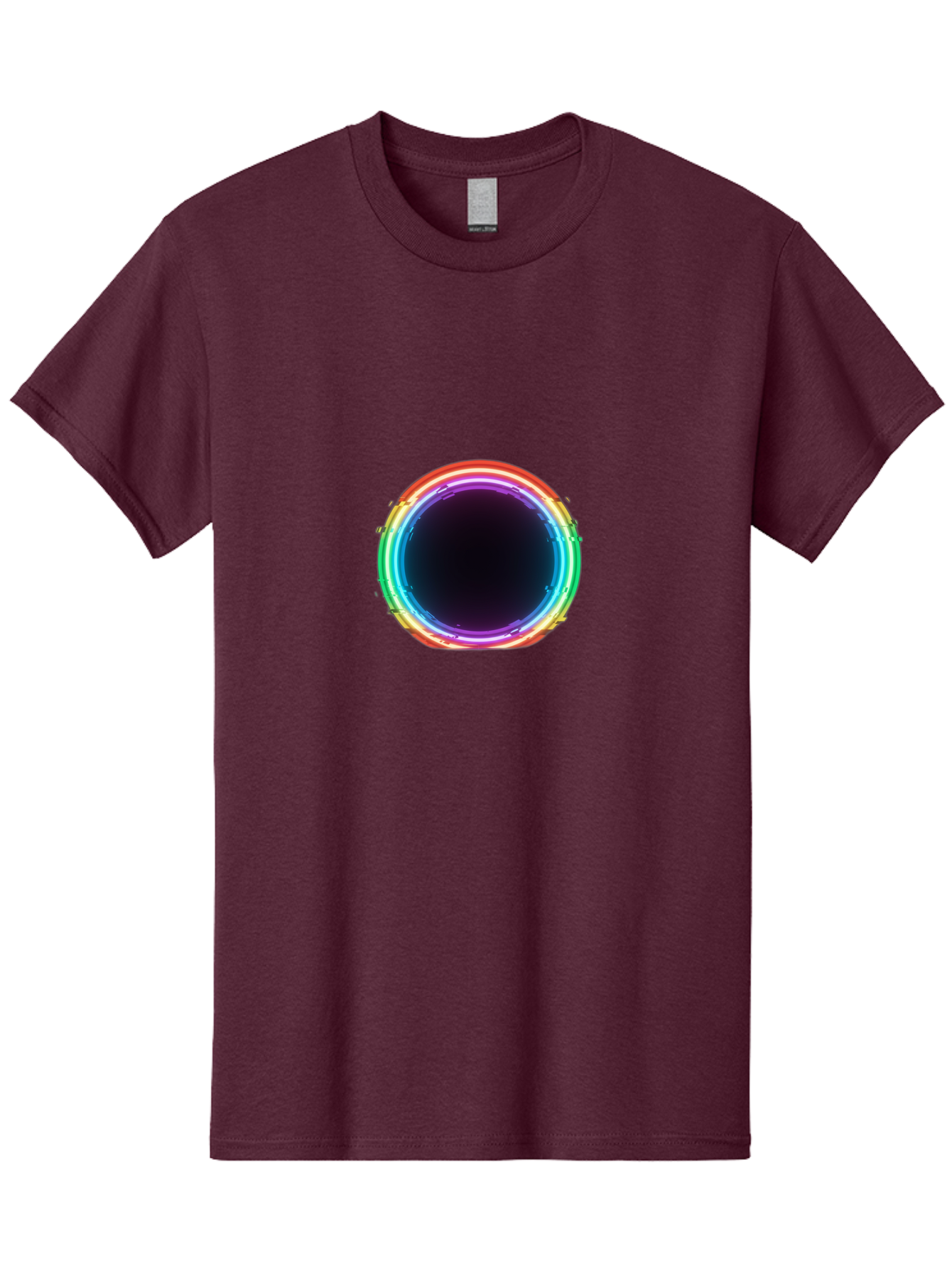 Neon-Circle Men'S Graphic Tee, 100% Cotton, Comfortable Casual Summer Wear, Machine Washable, Vintage Camera, Old Camera, Antique Camera, Black Camera, Classic Photography, Photography Equipment, Nostalgic Device, Film Camera, Camera Art Bai180