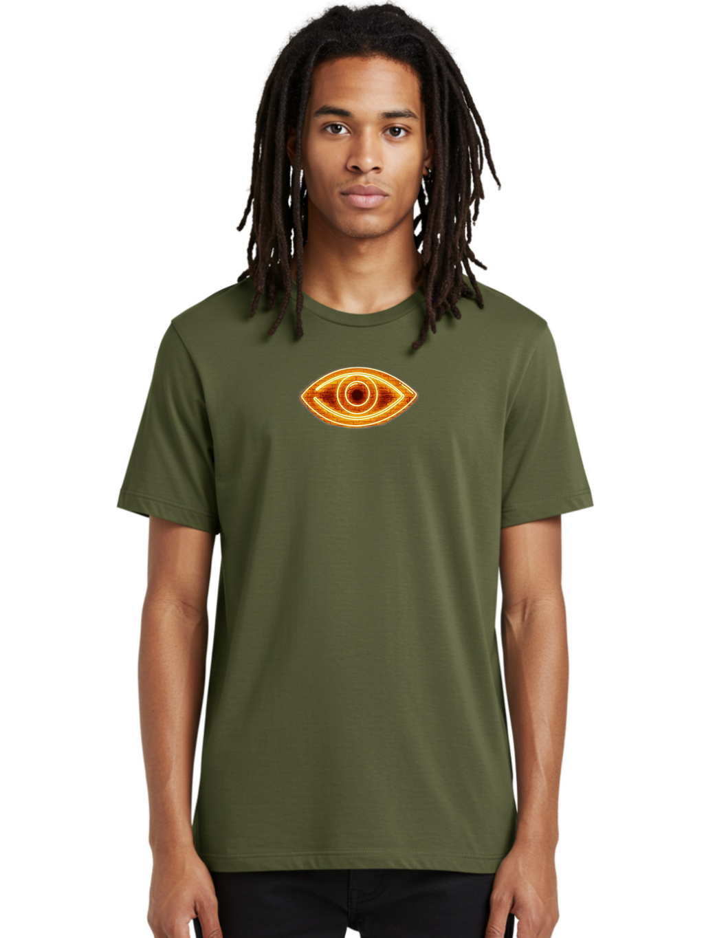 Neon-Eye Men'S Graphic Tee, 100% Cotton, Comfortable Casual Summer Wear, Machine Washable, Vintage Camera, Old Camera, Antique Camera, Black Camera, Classic Photography, Photography Equipment, Nostalgic Device, Film Camera, Camera Art Bai181