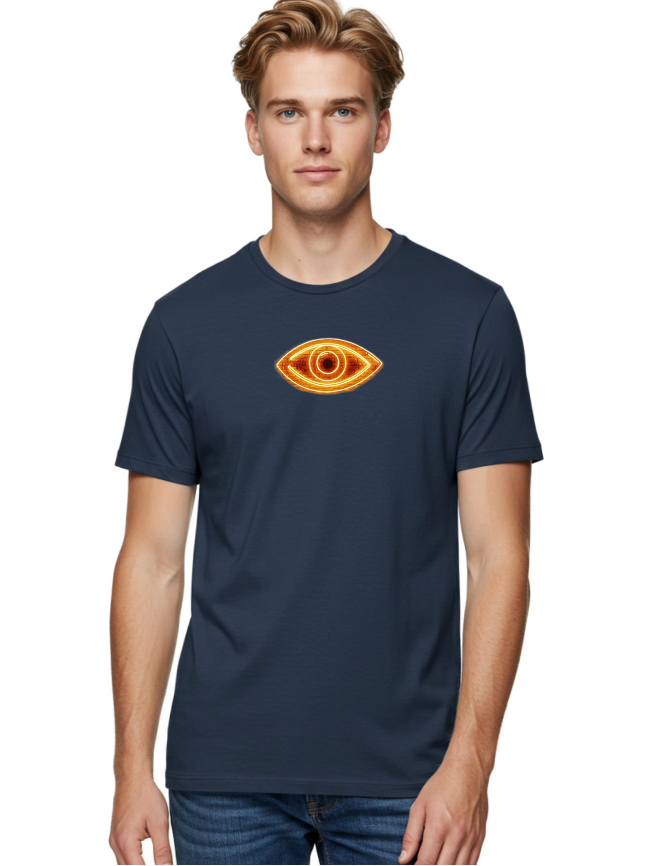 Neon-Eye Men'S Graphic Tee, 100% Cotton, Comfortable Casual Summer Wear, Machine Washable, Vintage Camera, Old Camera, Antique Camera, Black Camera, Classic Photography, Photography Equipment, Nostalgic Device, Film Camera, Camera Art Bai181